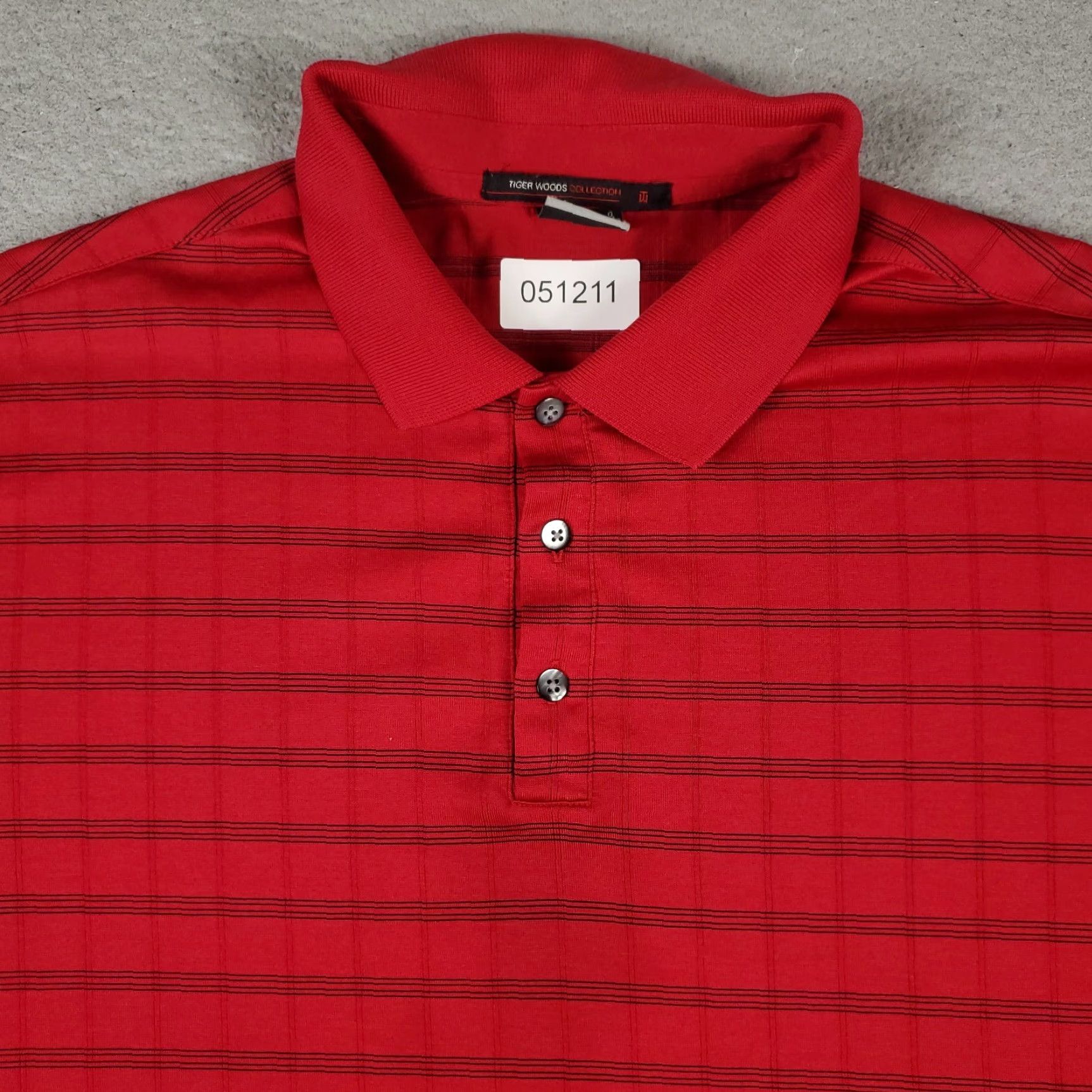 Nike Nike Golf Polo Shirt Mens Large Red Cotton Short Sleeve Size US L / EU 52-54 / 3 - 2 Thumbnail