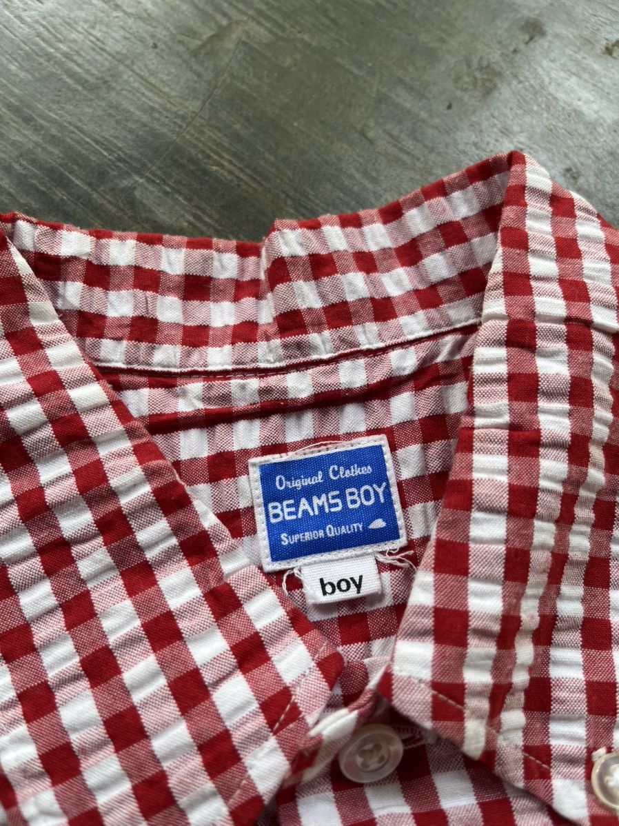 Beams Plus ❤️‍🔥LAST DROP ❤️‍🔥Vtg Beams Boy Boxy Short Shirt Size US M / EU 48-50 / 2 - 6 Thumbnail