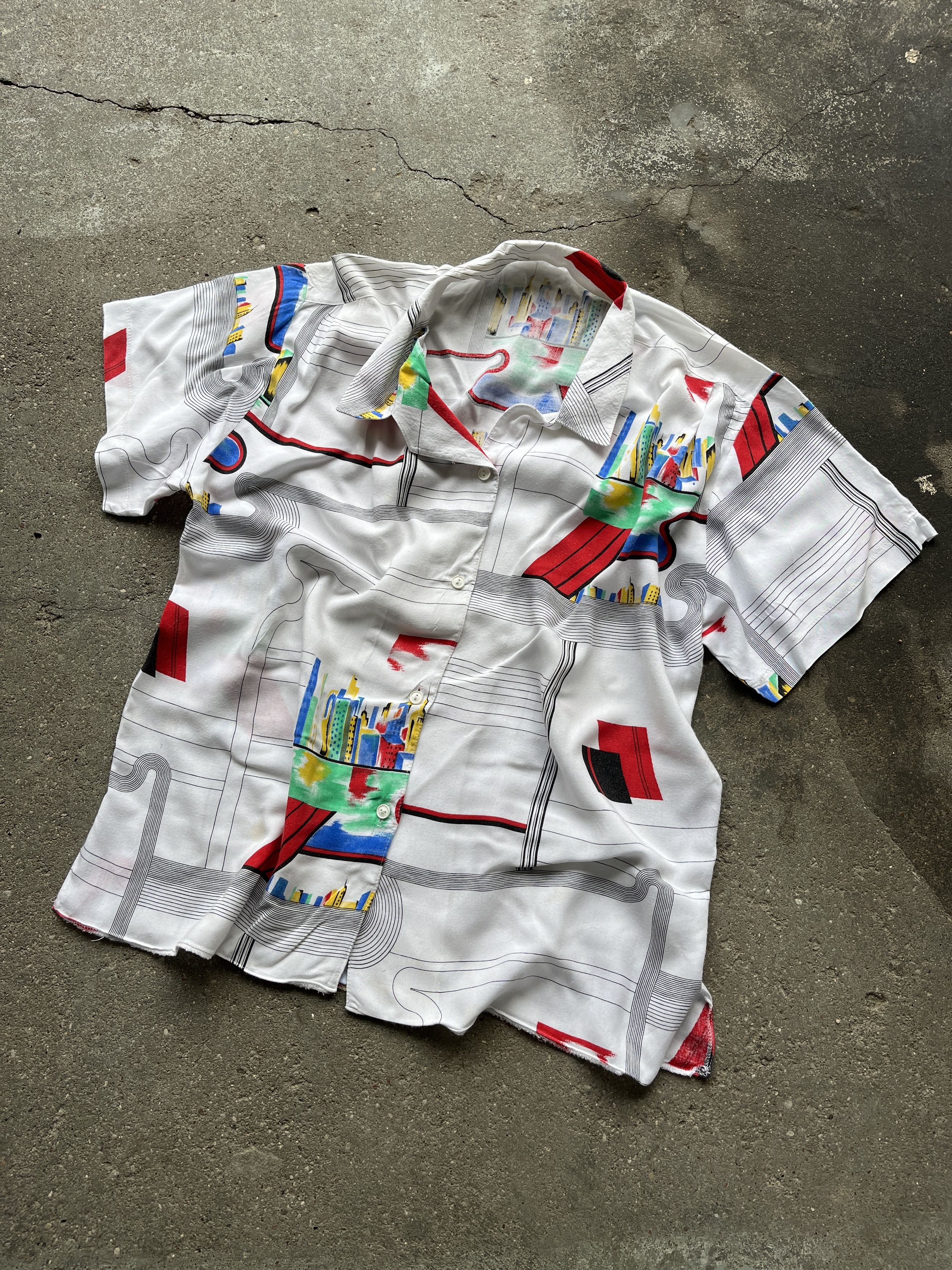 Other Prada vibe multicolor fashion week shirt Size US M / EU 48-50 / 2 - 1 Thumbnail