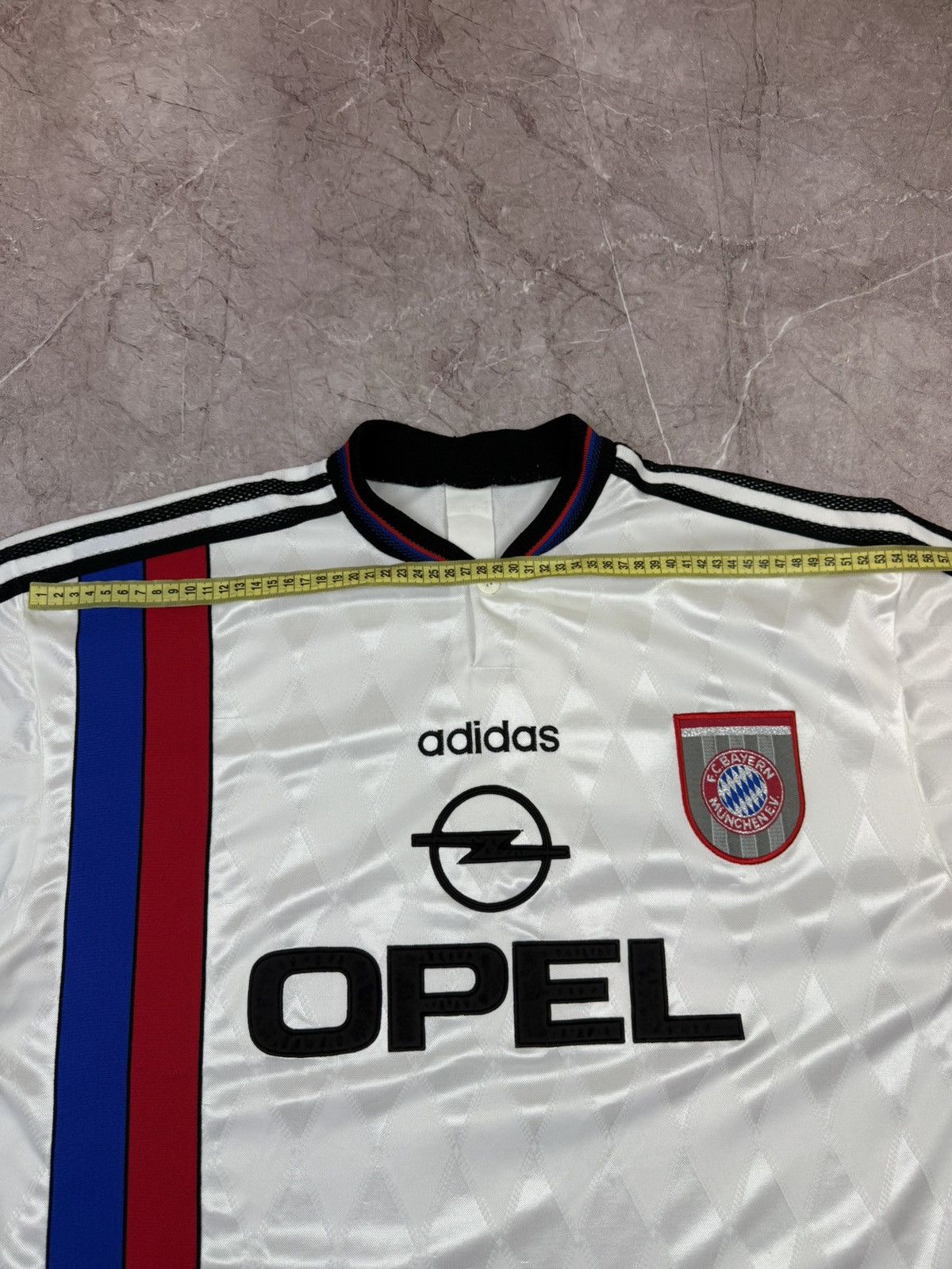 Adidas 90s Adidas FC Bayern Munchen 1996/97/98 Away Soccer Jersey Size US XXL / EU 58 / 5 - 20 Thumbnail