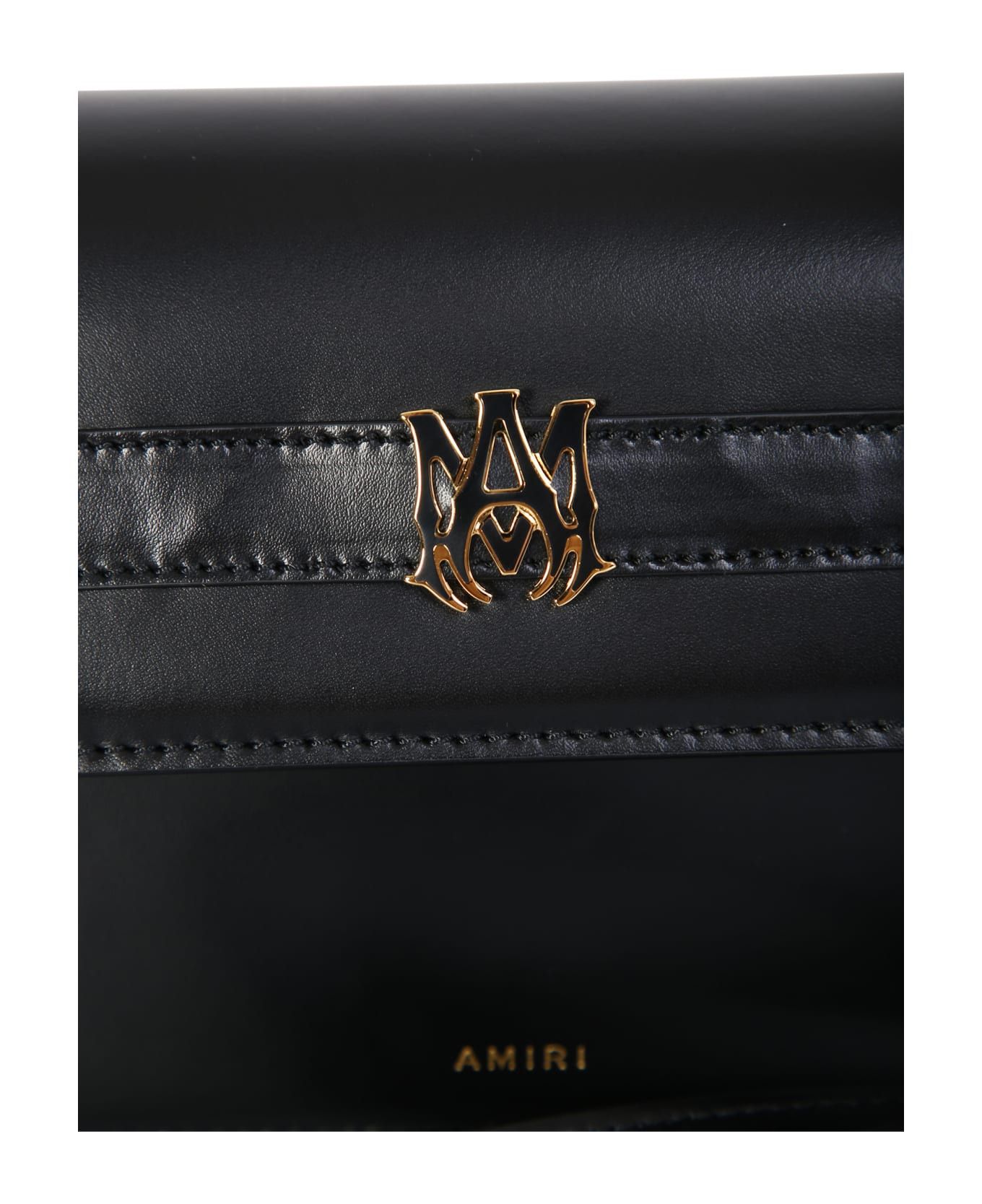 Amiri o1gr1nt0525 Size: OS / Calf "MA" Small Clutch in Black Size ONE SIZE - 3 Thumbnail