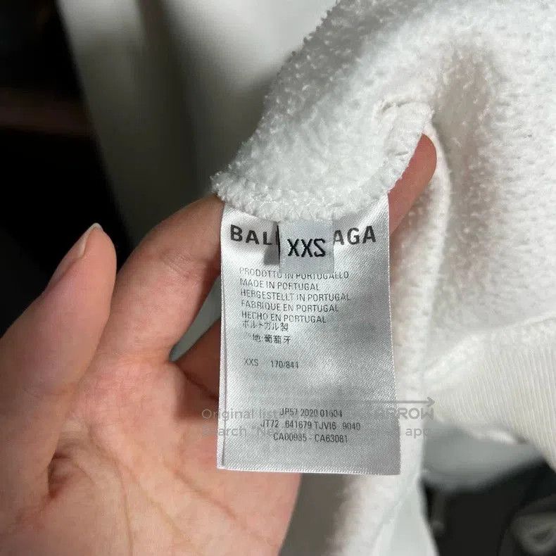 Balenciaga Balenciaga Seven Language Hoodie U1001. Size US XXS / EU 40 - 4 Thumbnail