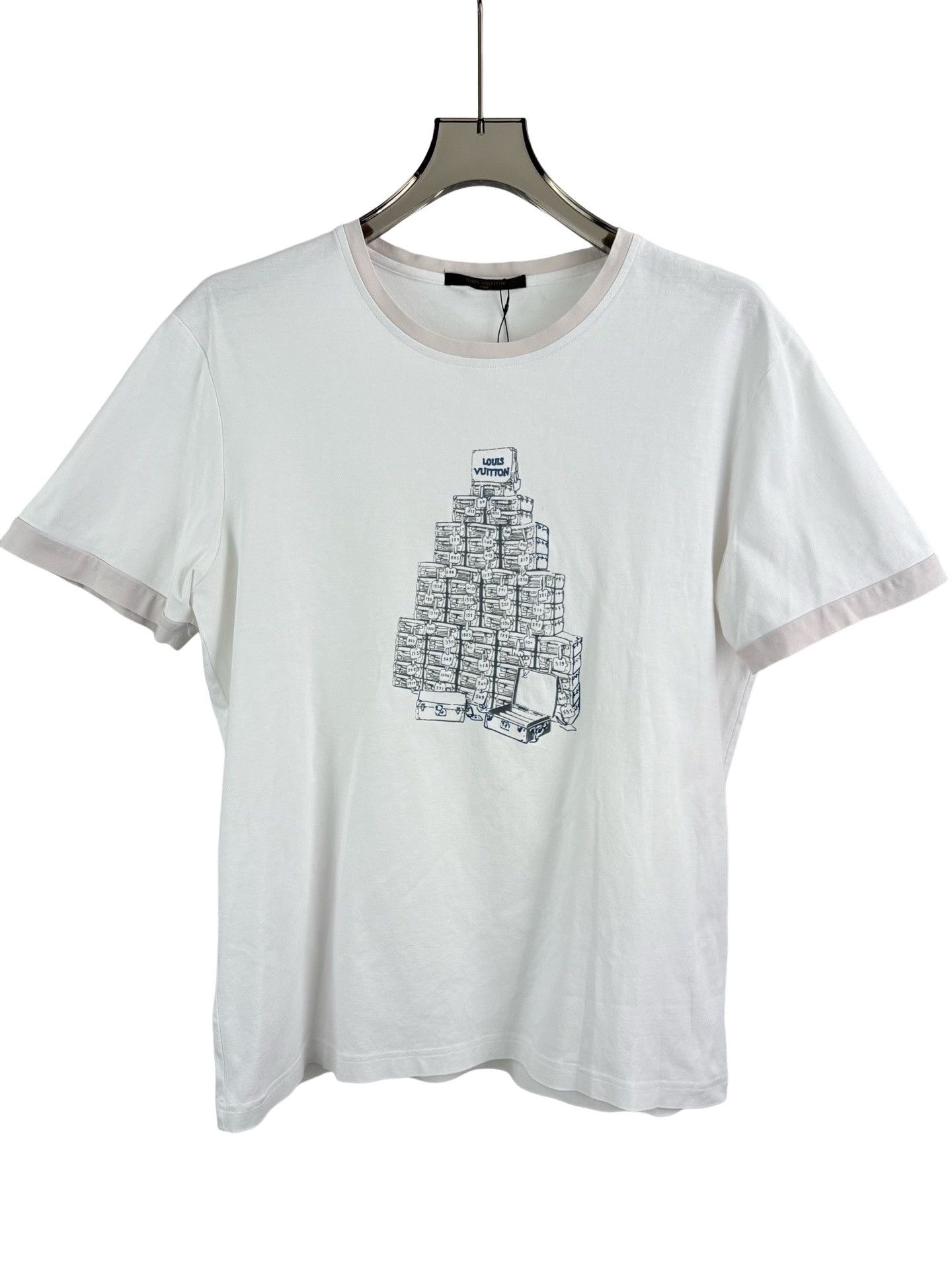 Louis Vuitton Louis Vuitton Graphic Trunk T-Shirt XL Size US XL / EU 56 / 4 - 1 Thumbnail