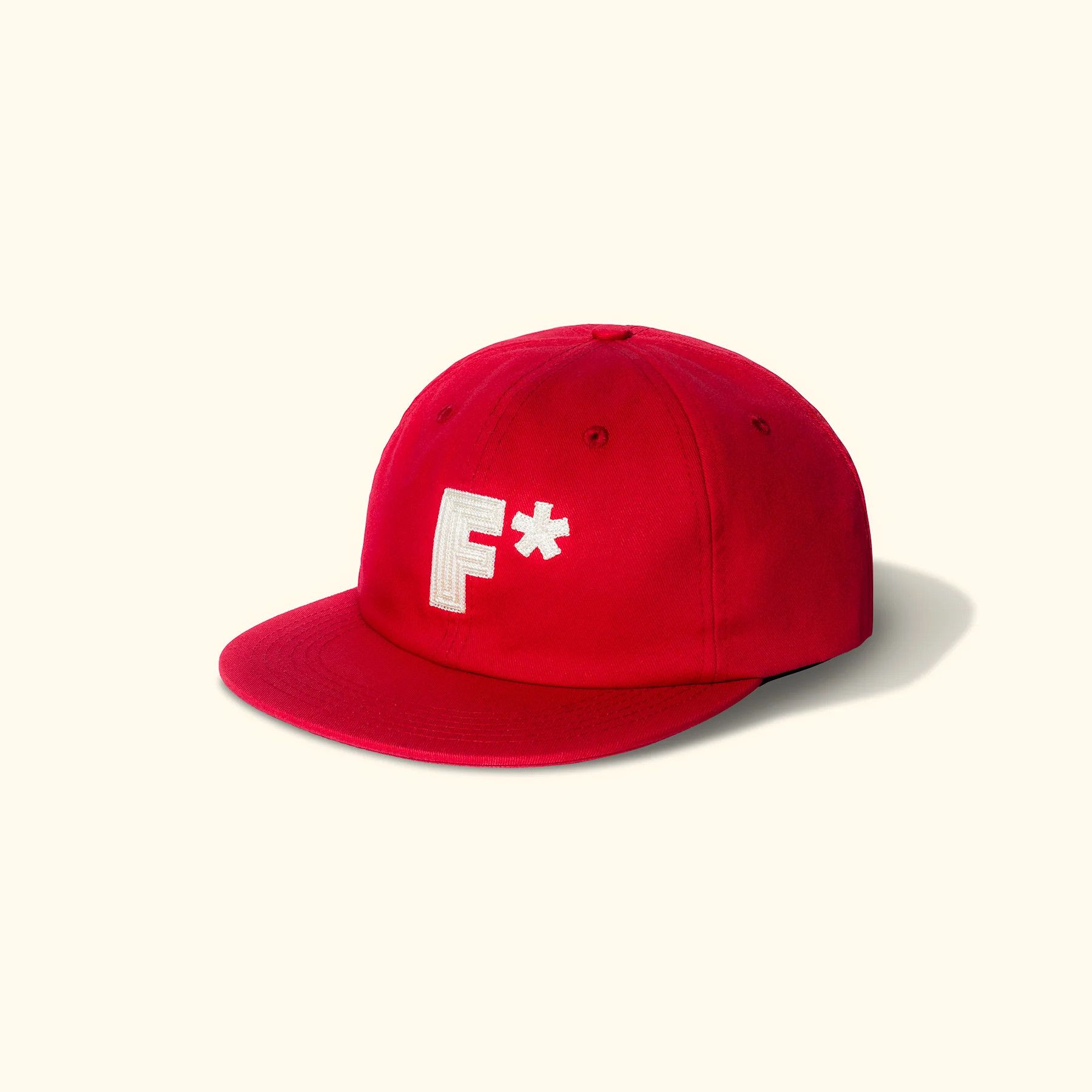 Golf le Fleur F* 6 Panel Hat Red Size ONE SIZE - 2 Thumbnail