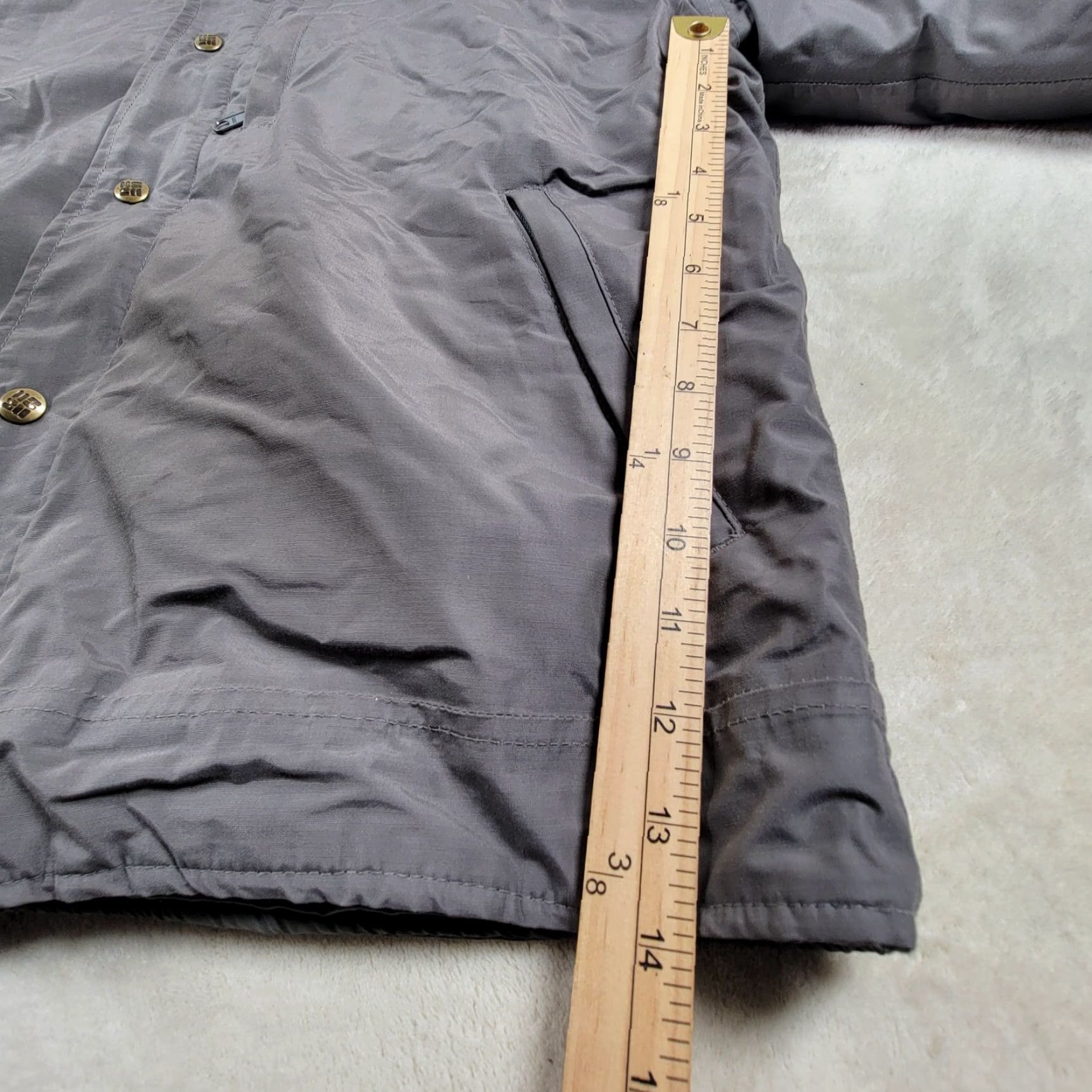 Vintage VINTAGE Columbia Men's Jacket Coat Gore Tex Winter Gray XL Water Resistant Skiing WARM Stand-Up Collar Zip Size US XL / EU 56 / 4 - 7 Thumbnail