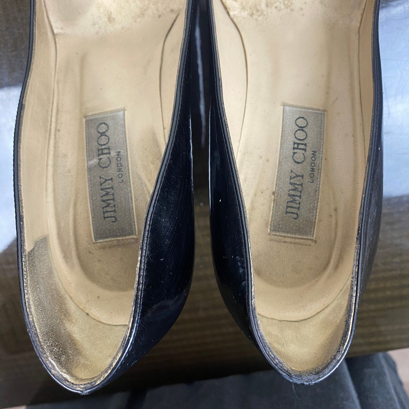 Jimmy Choo Jimmy Choo Double Buckle Patent Leather Pumps Womens 38 US 8 Size US 8 / IT 38 - 9 Thumbnail