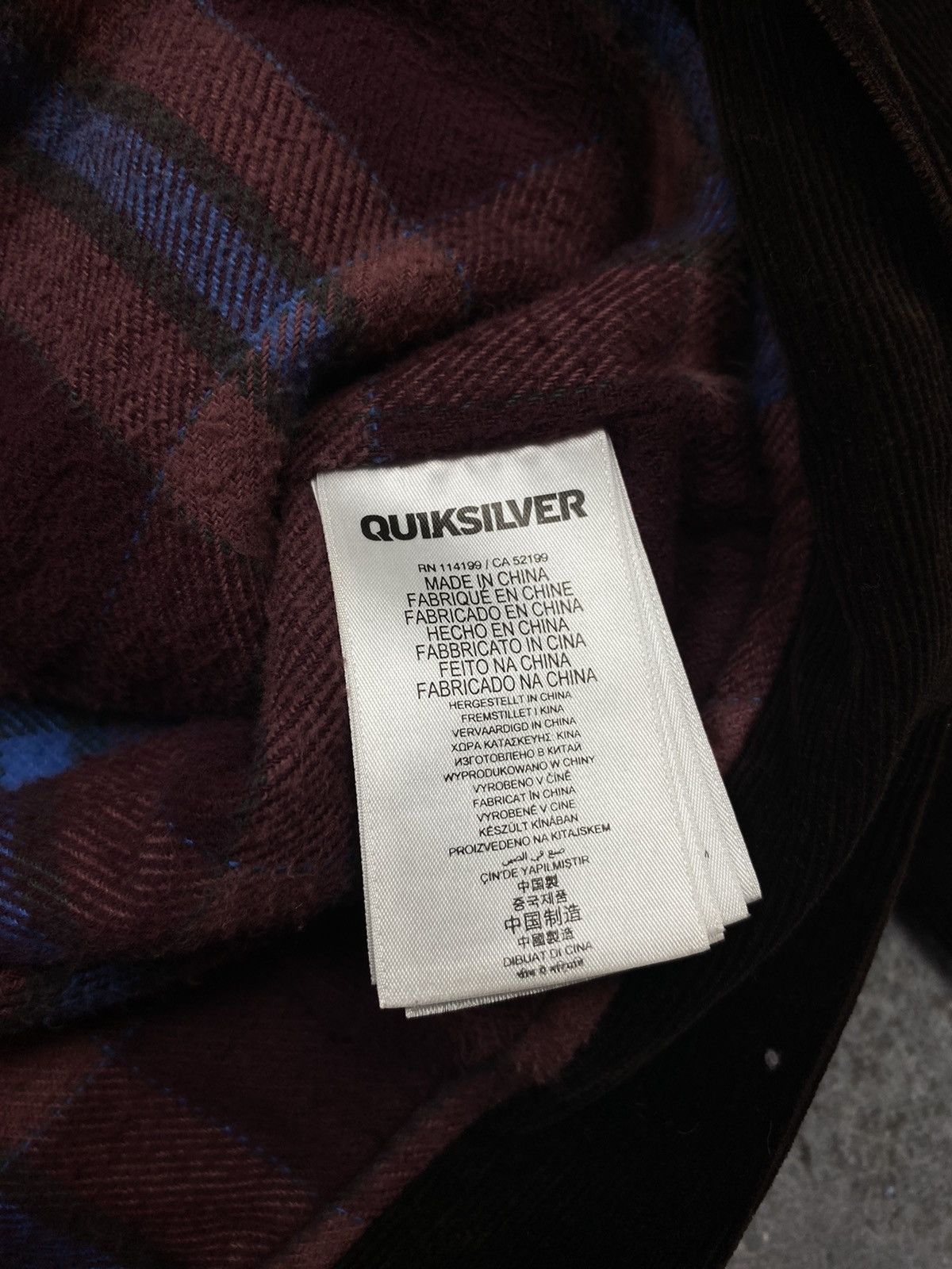 Quicksilver × Quiksilver Quicksilver velvet jacket 90s vintage Size US S / EU 44-46 / 1 - 8 Thumbnail