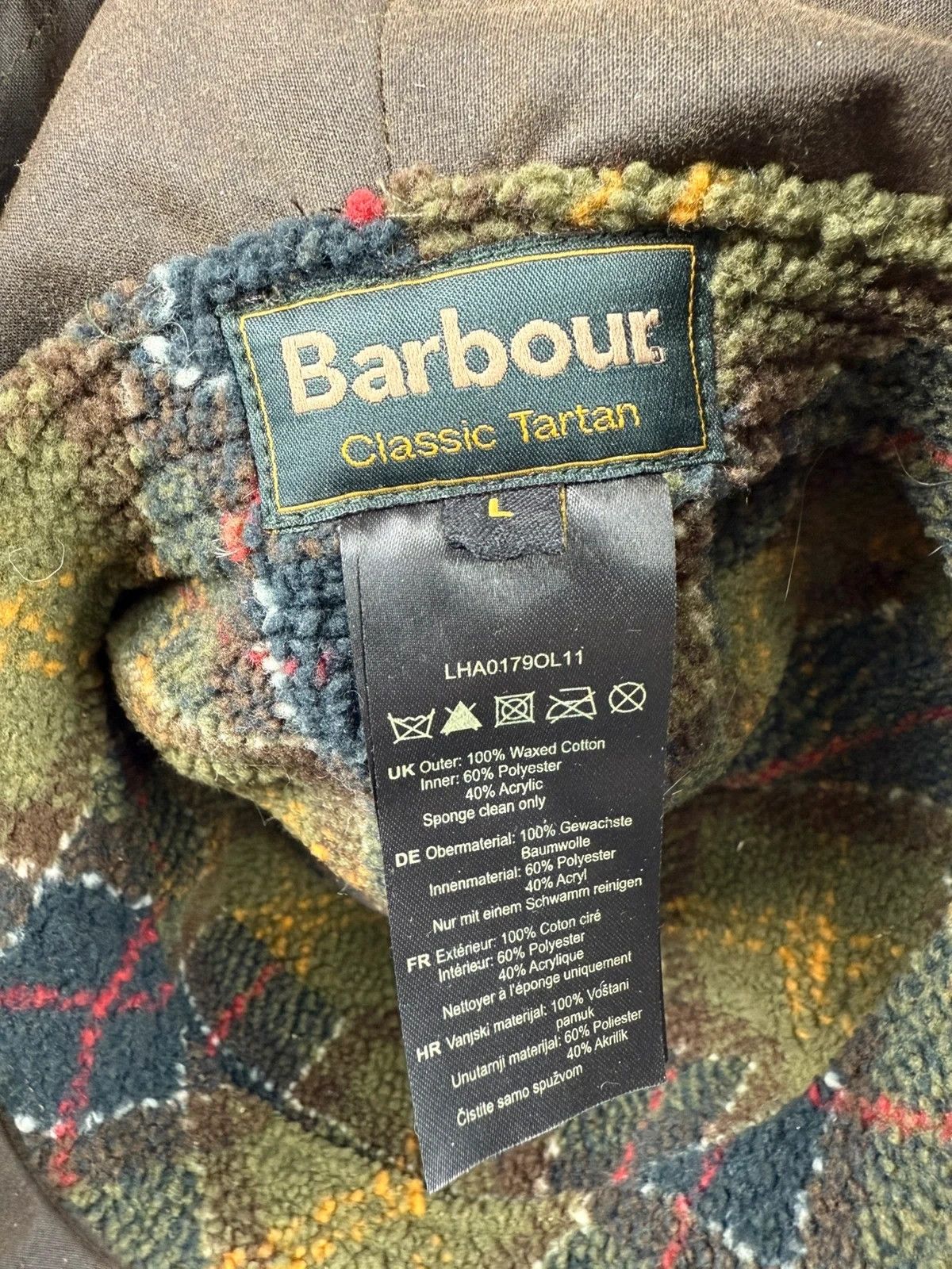 Barbour Barbour Wax Hat Bow Decor size L Size ONE SIZE - 9 Thumbnail