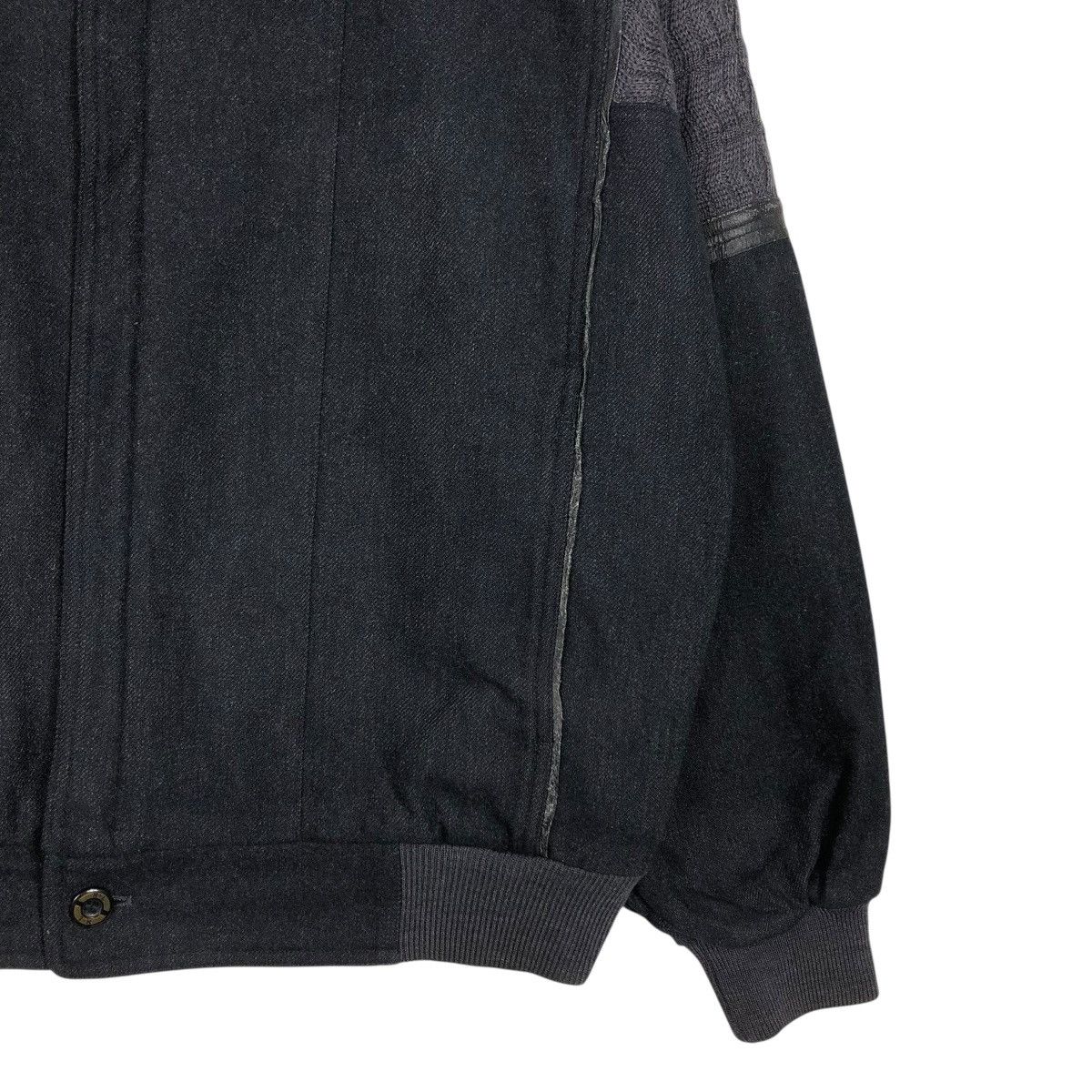 Japanese Brand 🔥VINTAGE BOMBER JACKET WOOL HENRI LUC CHAPUIS ISSEY MIYAKE Size US M / EU 48-50 / 2 - 7 Thumbnail