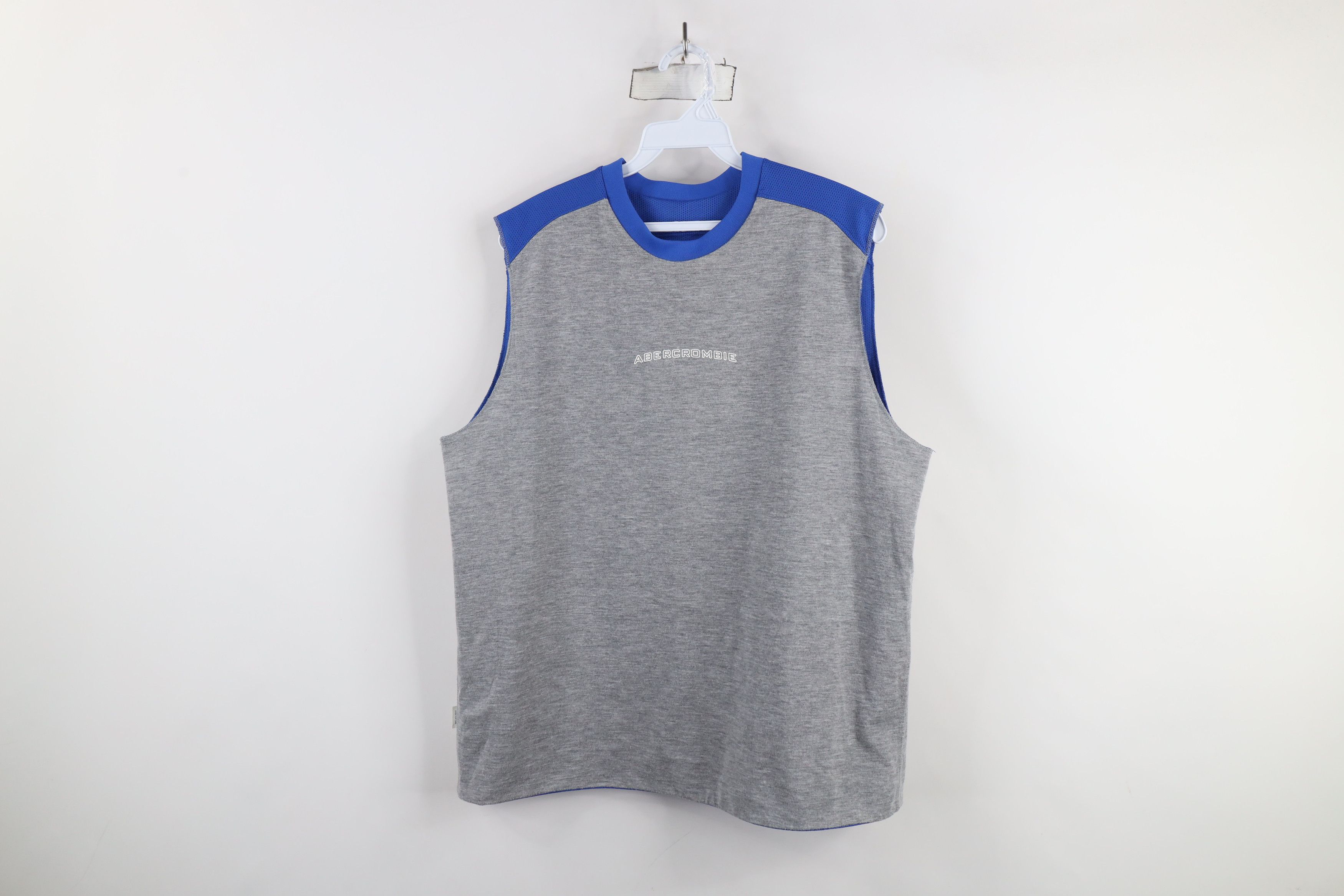 Abercrombie & Fitch × Vintage Vintage 90s Y2K Abercrombie & Fitch Reversible T-Shirt USA Size US L / EU 52-54 / 3 - 9 Thumbnail