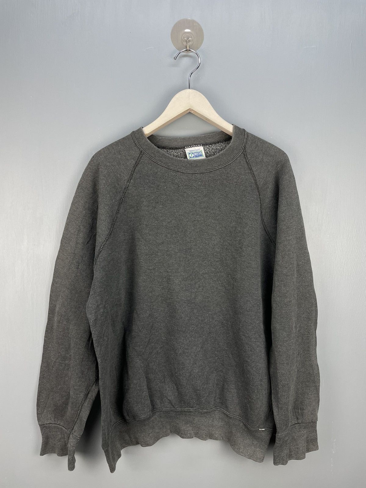 Vintage Vintage 90s Discus Athletic plain sweatshirt Size US M / EU 48-50 / 2 - 1 Thumbnail