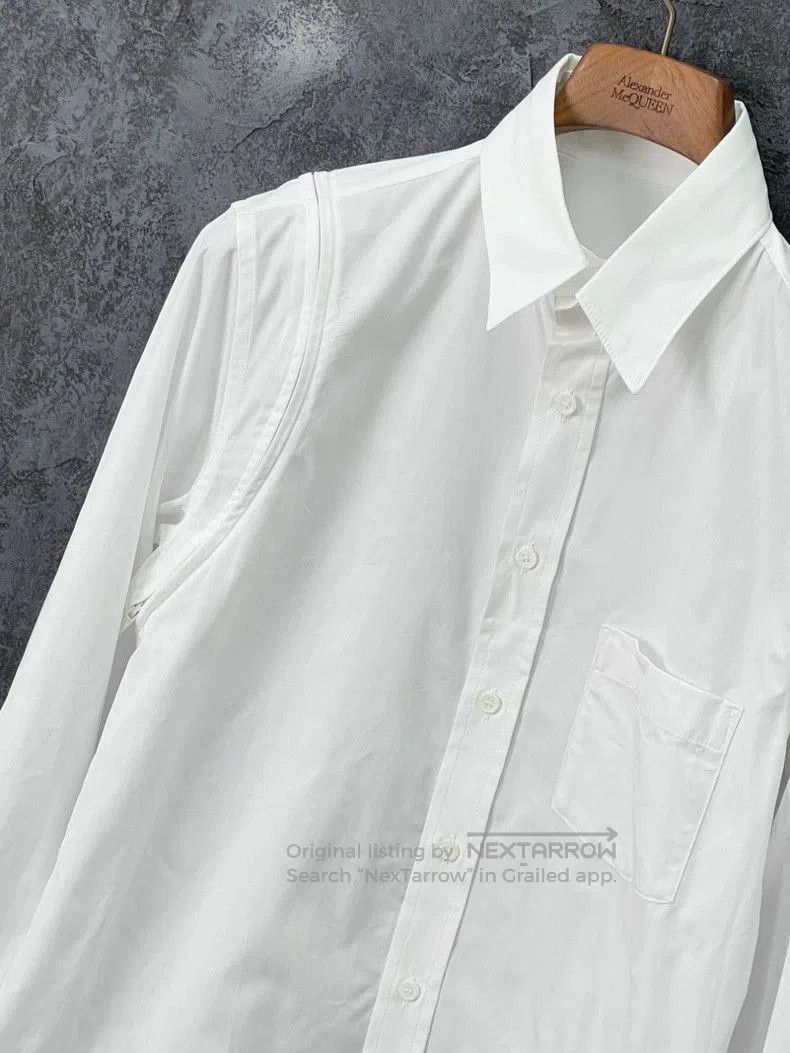 Yohji Yamamoto YOHJI YAMAMOTO Cotton Long Sleeve Shirt. Size US S / EU 44-46 / 1 - 4 Thumbnail
