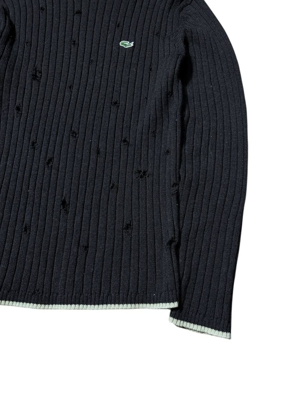 Lacoste 1 of 1 Custom Lacoste Worn Wool Knit Distressed Sweater Size US M / EU 48-50 / 2 - 4 Thumbnail