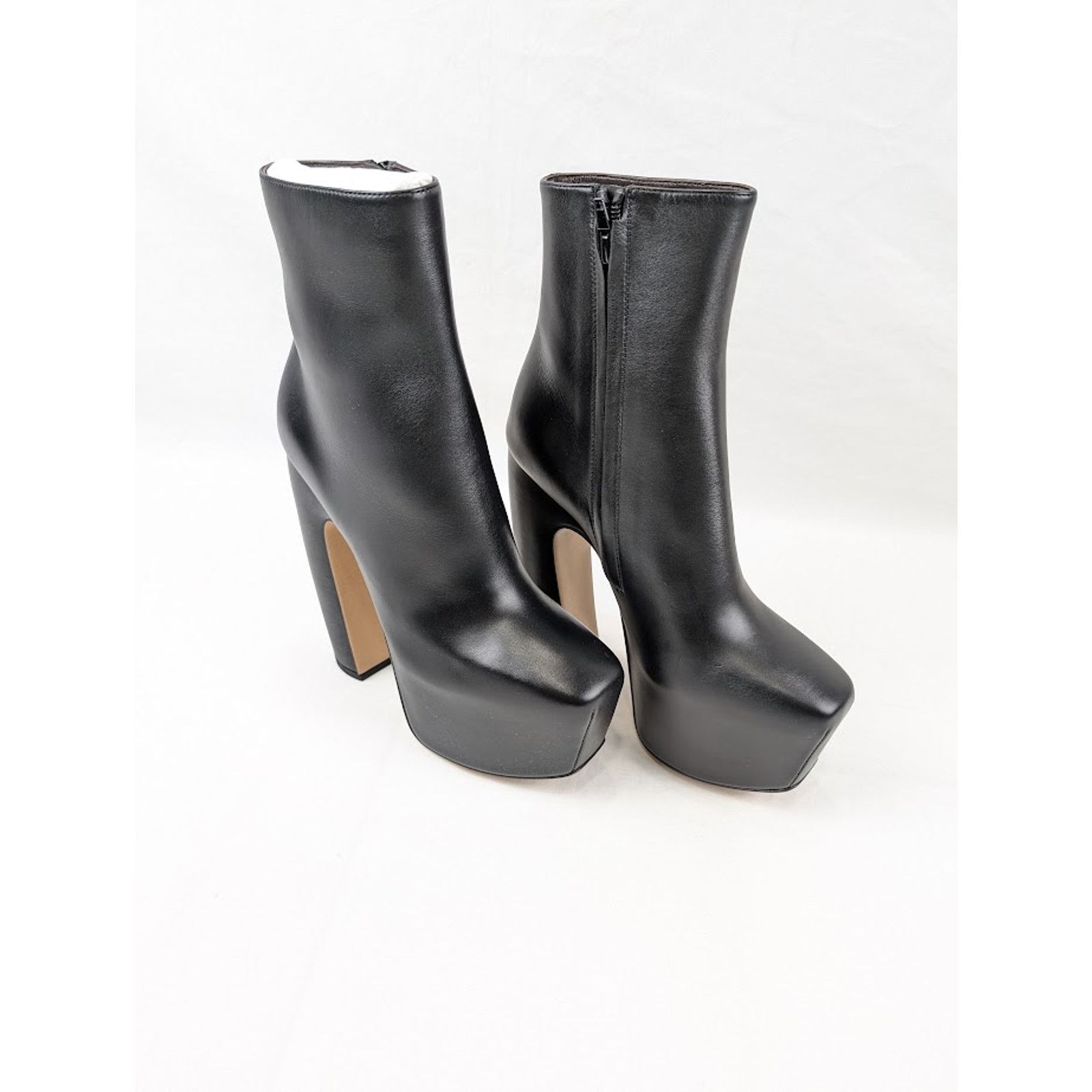 Bottega Veneta o1rshd1 Veneta Calf Mostra Ankle Boots in Black Size US 10 / IT 40 - 13 Thumbnail