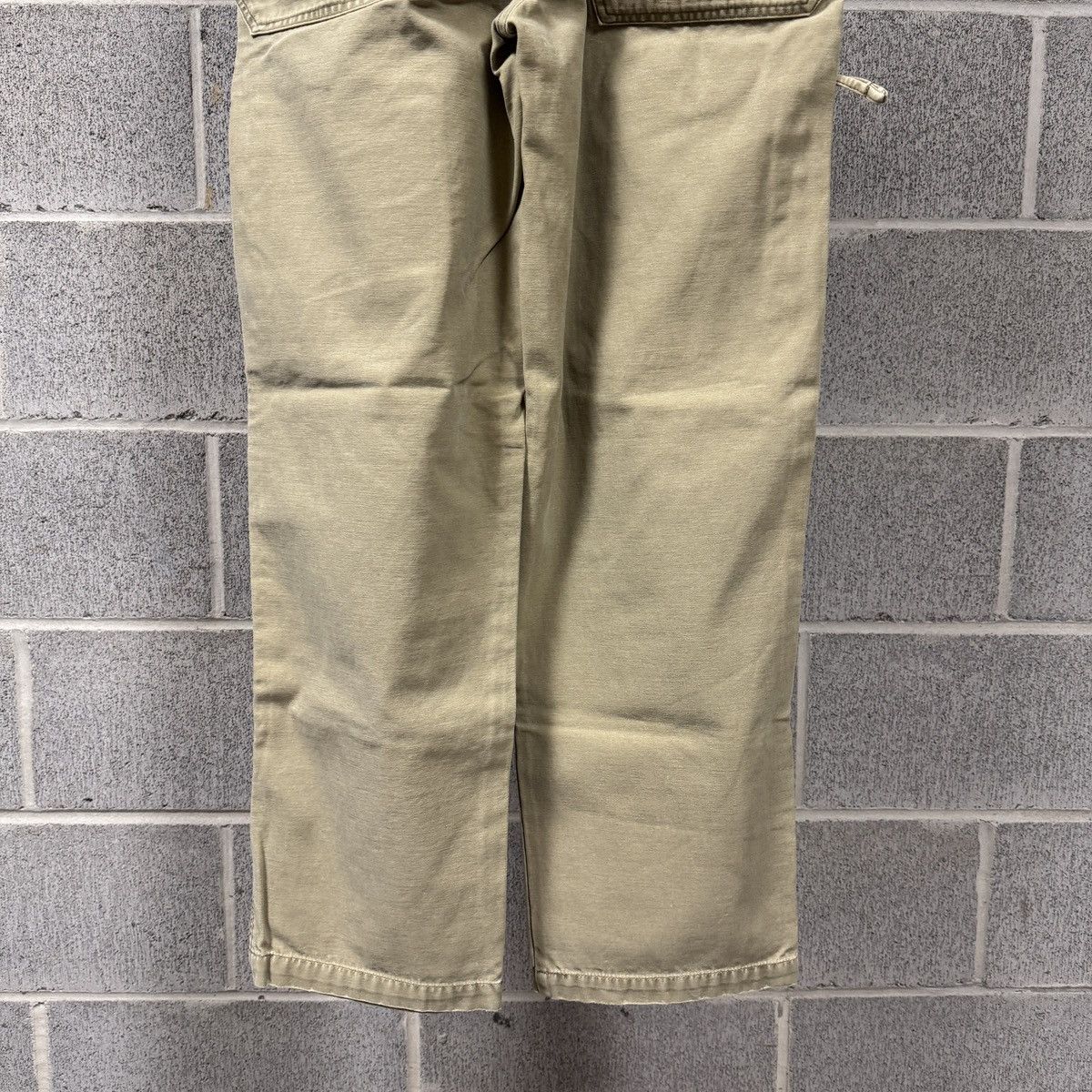 Vintage Vintage Mossimo Tan Canvas Cargo Pants Skater ERD Grunge Size US 28 / EU 44 - 9 Thumbnail