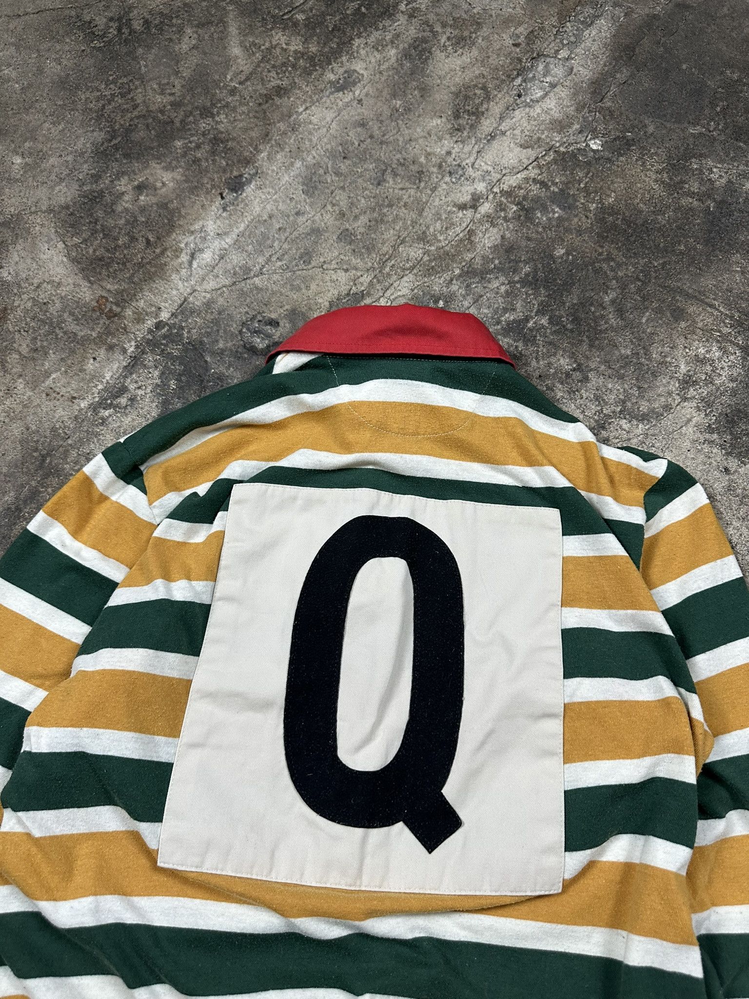 Dries Van Noten Dries Van Noten "Q" Rugby Longsleeve Stripped Polo Size US M / EU 48-50 / 2 - 4 Thumbnail