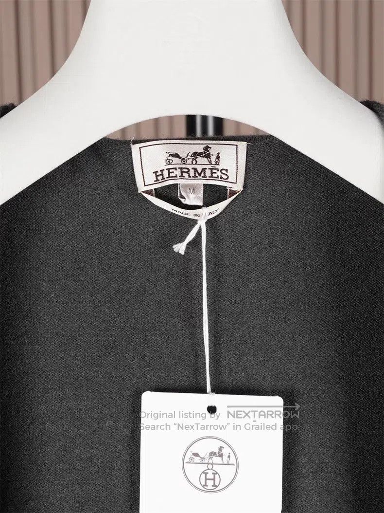 Hermes Hermes Hooded Cashmere Coat Size US M / EU 48-50 / 2 - 4 Thumbnail