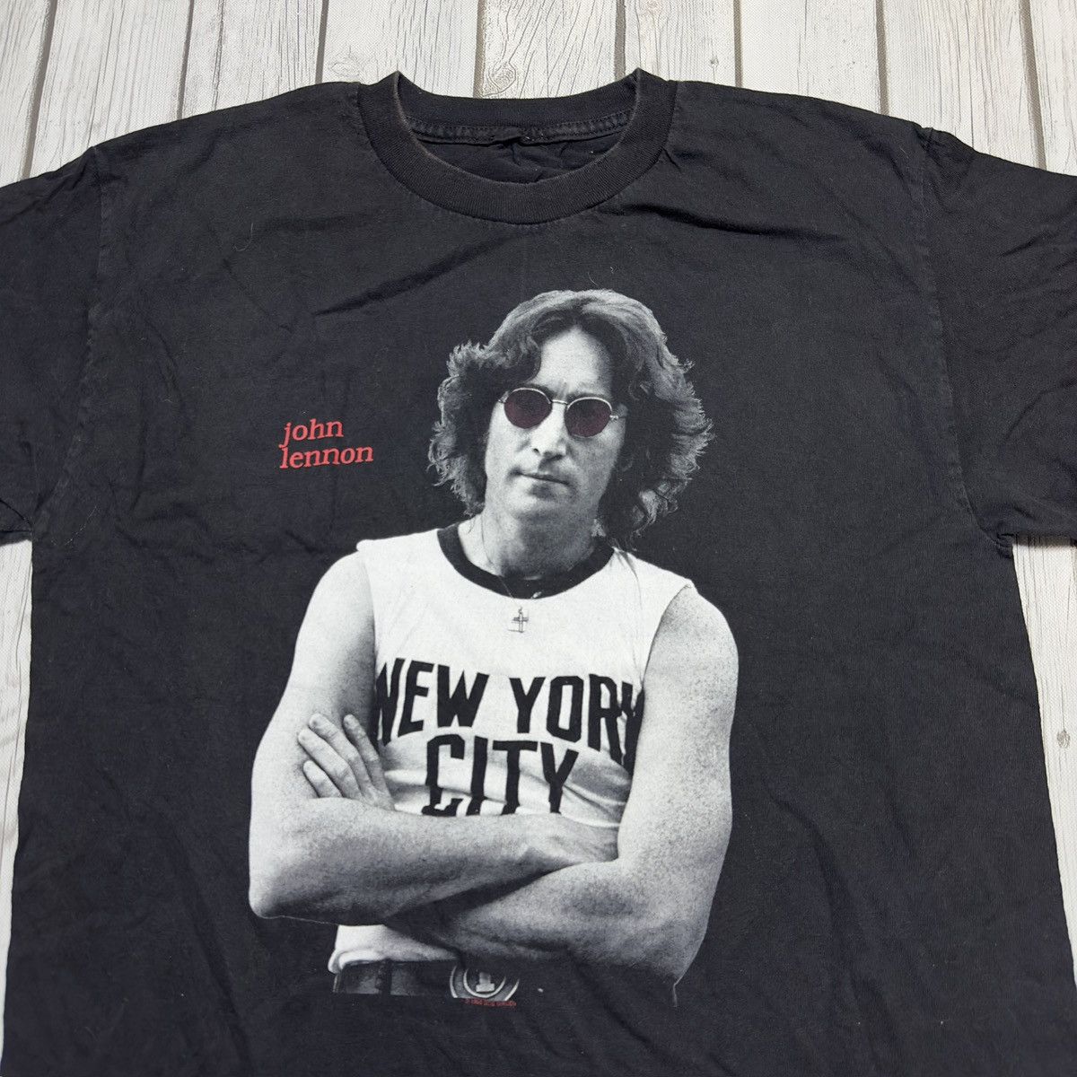 Band Tees × Vintage Vintage John Lennon tee Size US L / EU 52-54 / 3 - 3 Thumbnail