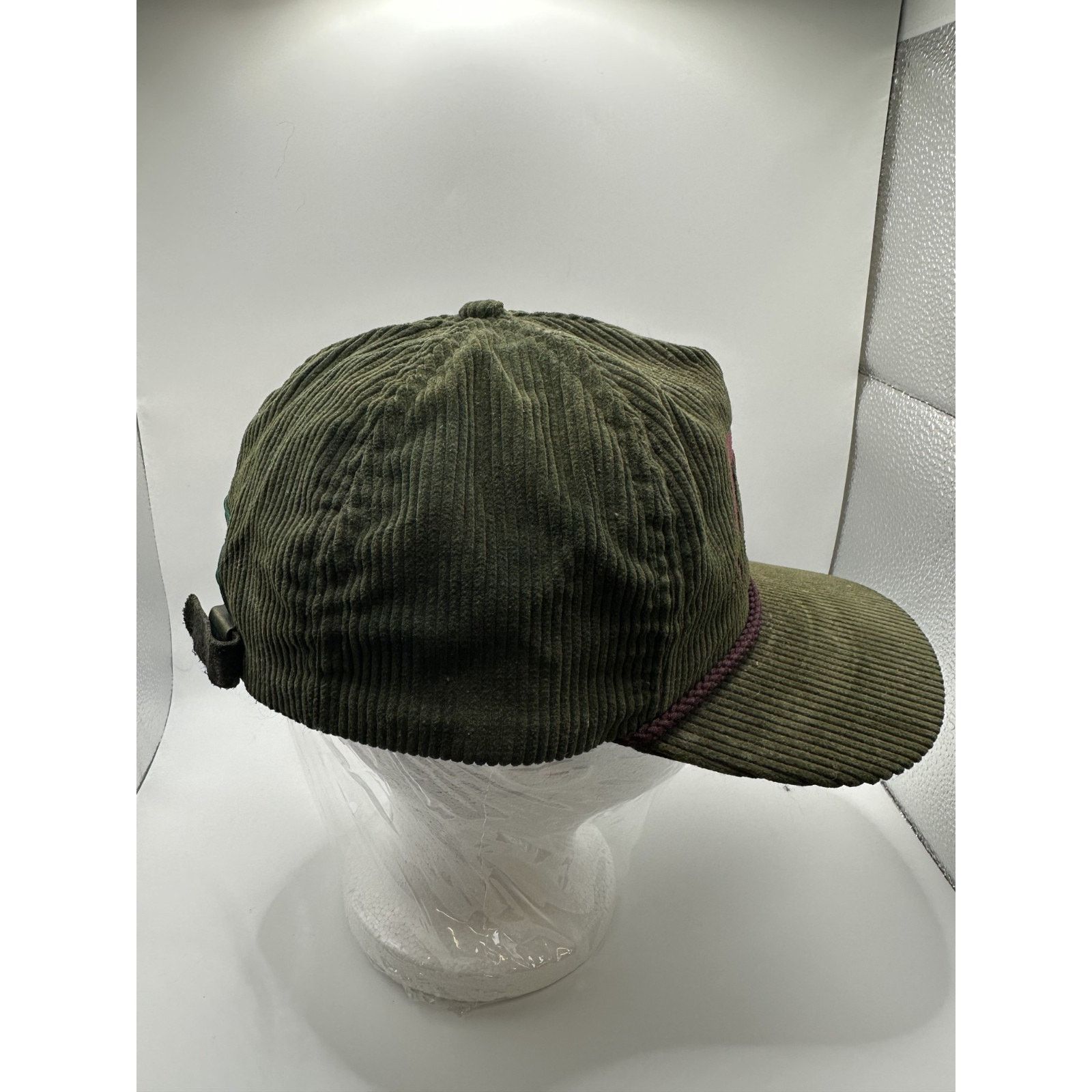 Other Vintage Plum Creek Corduroy Rope Hat Green Size ONE SIZE - 4 Thumbnail