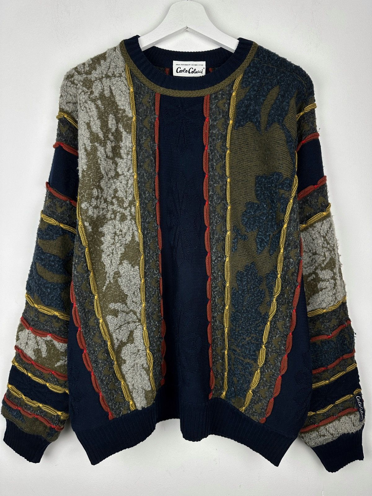 Colucci Knitwear Carlo Colucci Second Hand Original- Knit Sweater
