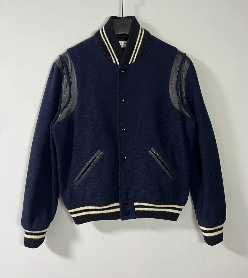 Saint Laurent Paris Saint Laurent Paris Classic baseball jacket-2506 Size US M / EU 48-50 / 2 - 1 Thumbnail