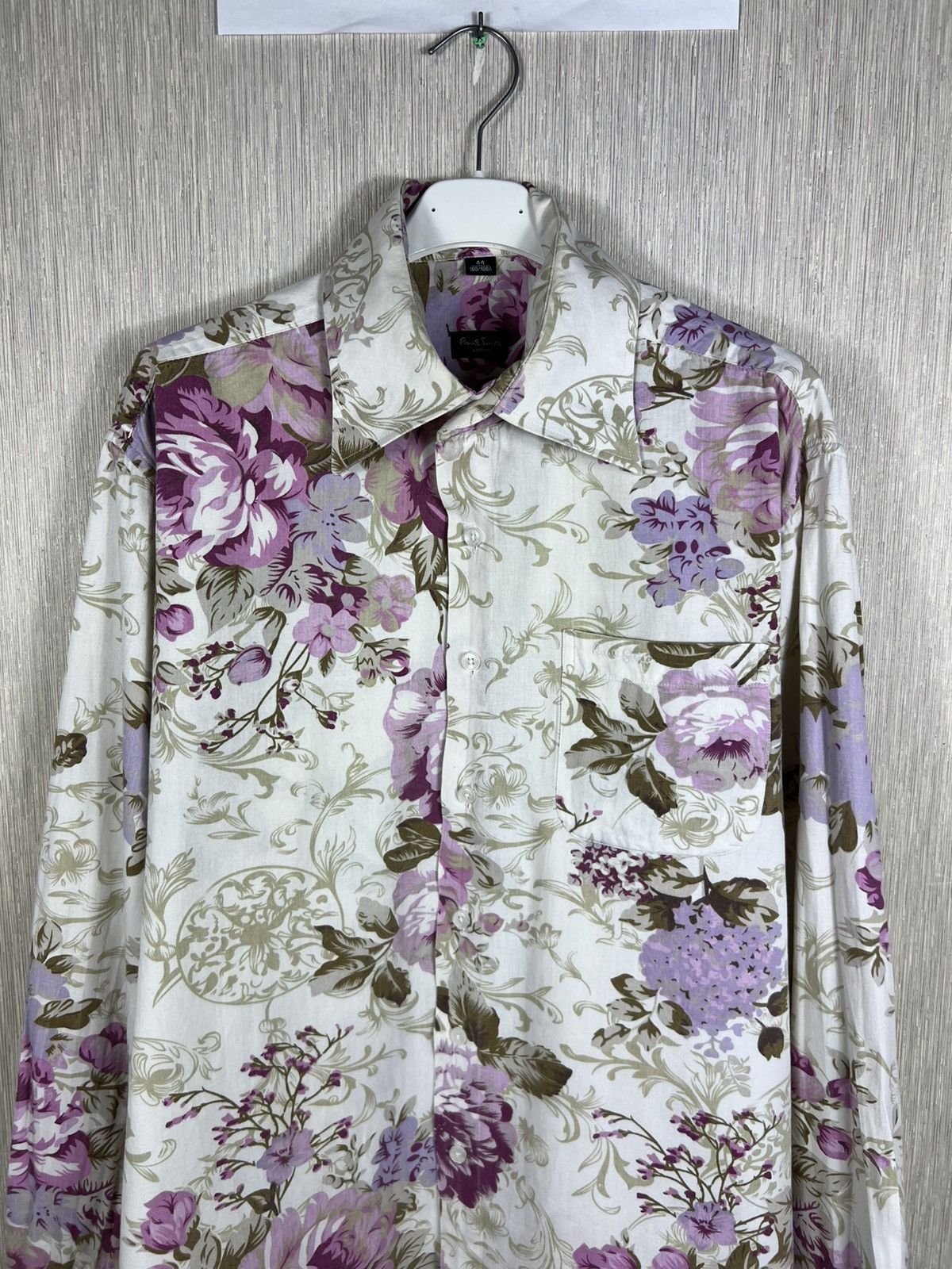 Paul Smith Vintage Paul Smith floral full print shirt designer pocket Size US L / EU 52-54 / 3 - 5 Thumbnail
