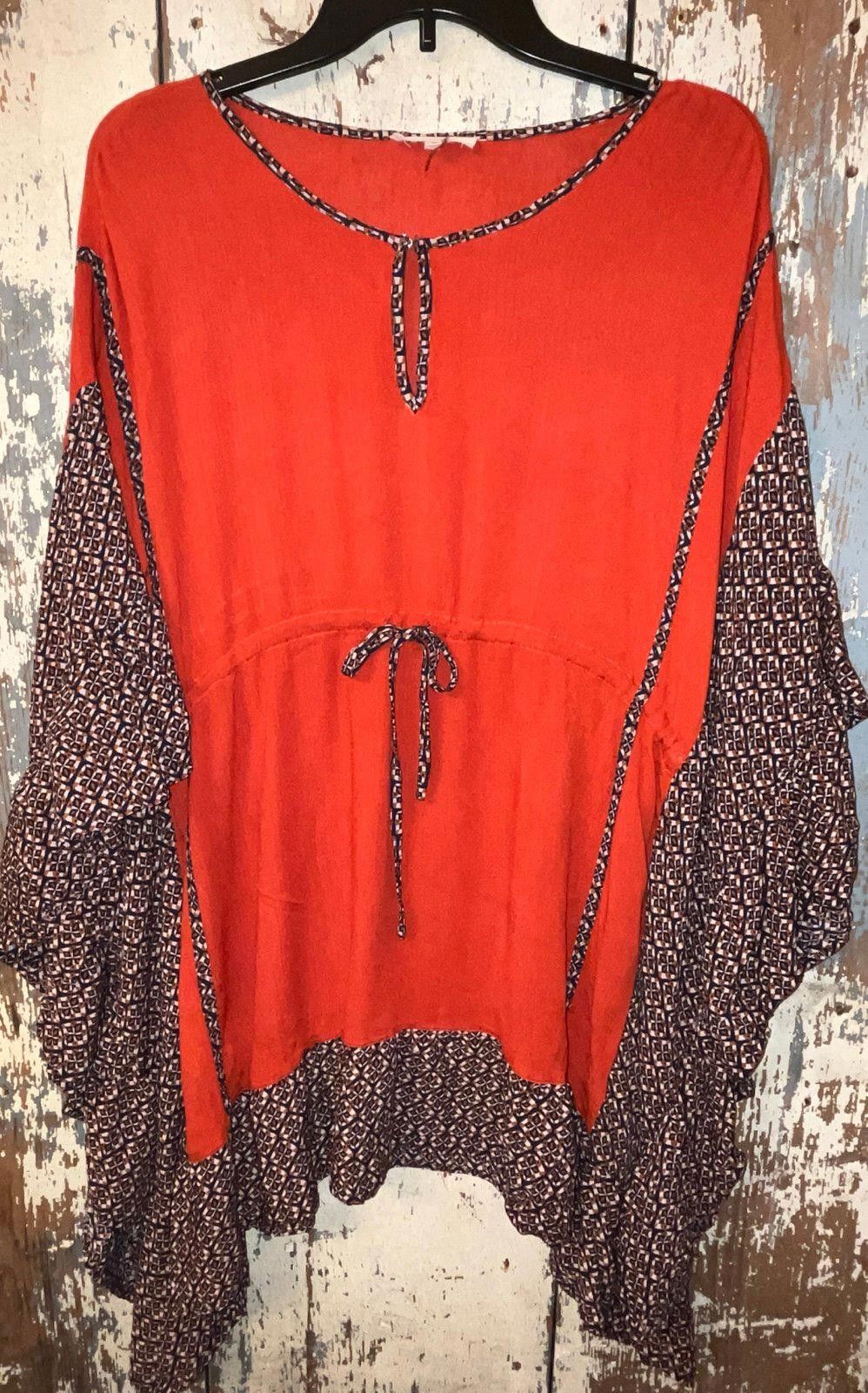 Etro Entro Boho Tunic Poncho top Batwing sleeve size Medium Size M / US 6-8 / IT 42-44 - 1 Thumbnail