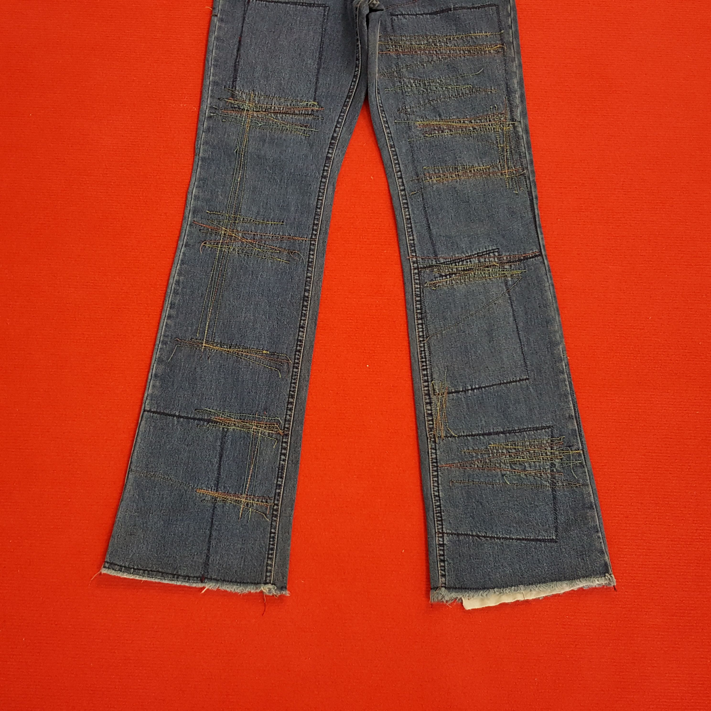 Hysteric Glamour Hysteric Glamour Kinky Jeans Rare Fashion Design Style Jeans Size US 27 - 6 Thumbnail