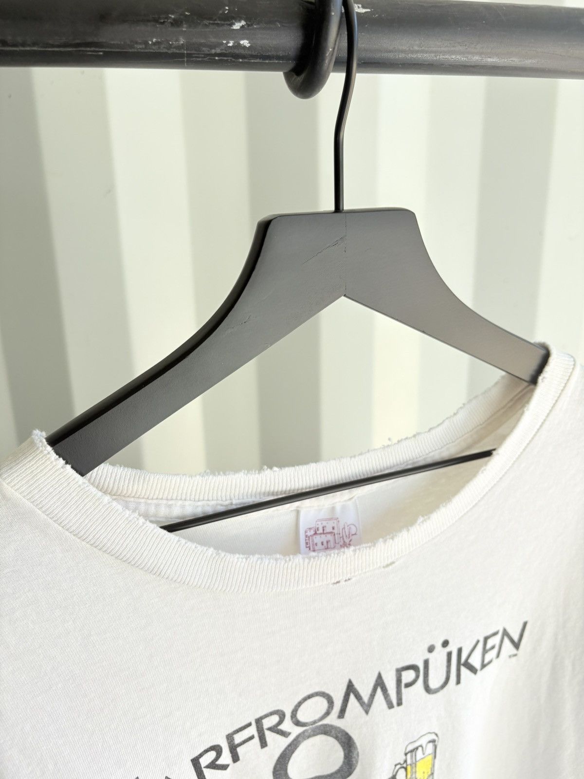 Vintage Thrashed Farfrompuken Distressed Faded ERD Grunge Paper thin Size US XL / EU 56 / 4 - 3 Thumbnail