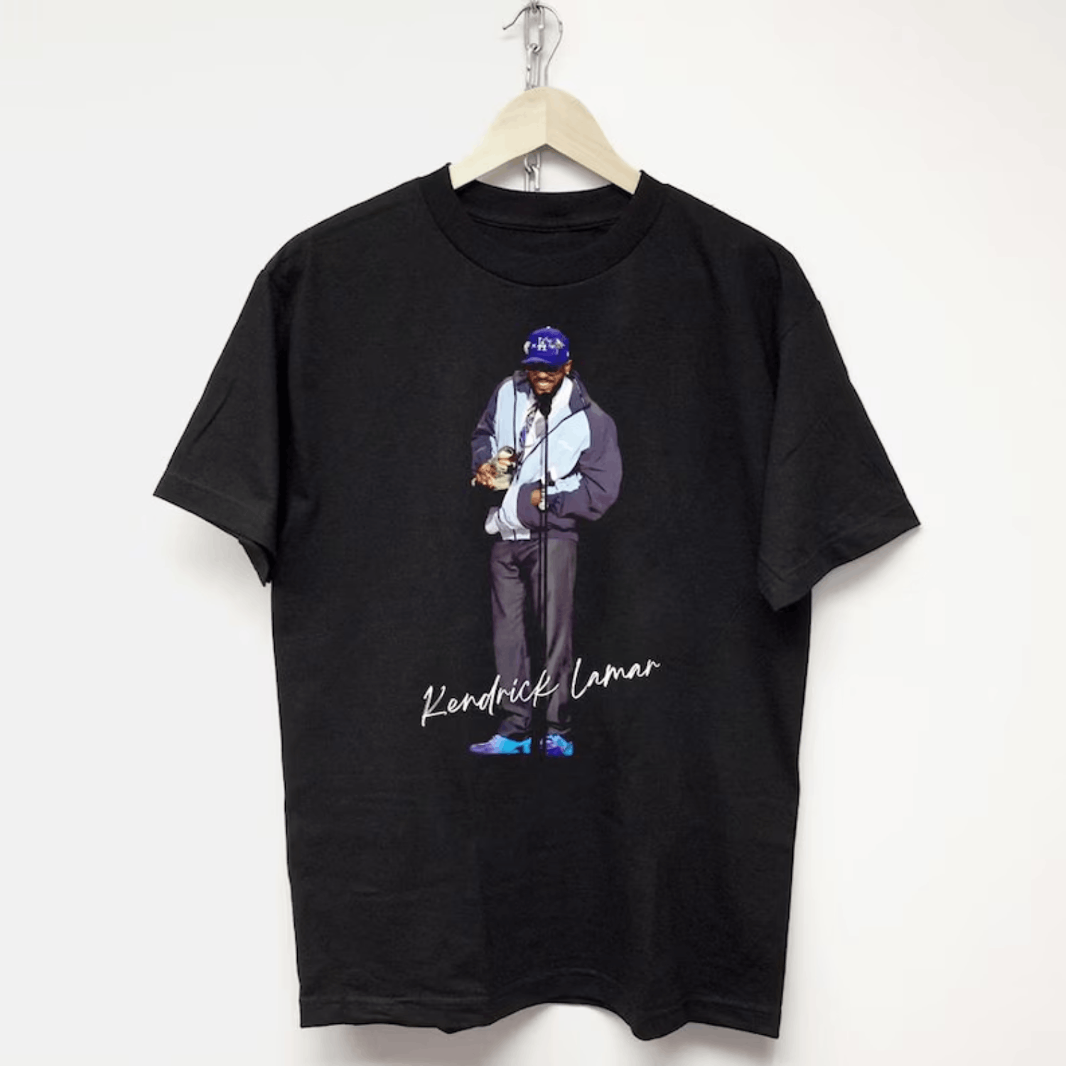 Designer × Vintage KEND.RICK T-SHIRT vintage rap tee hip hop, Lamar shirt Size US L / EU 52-54 / 3 - 1 Thumbnail