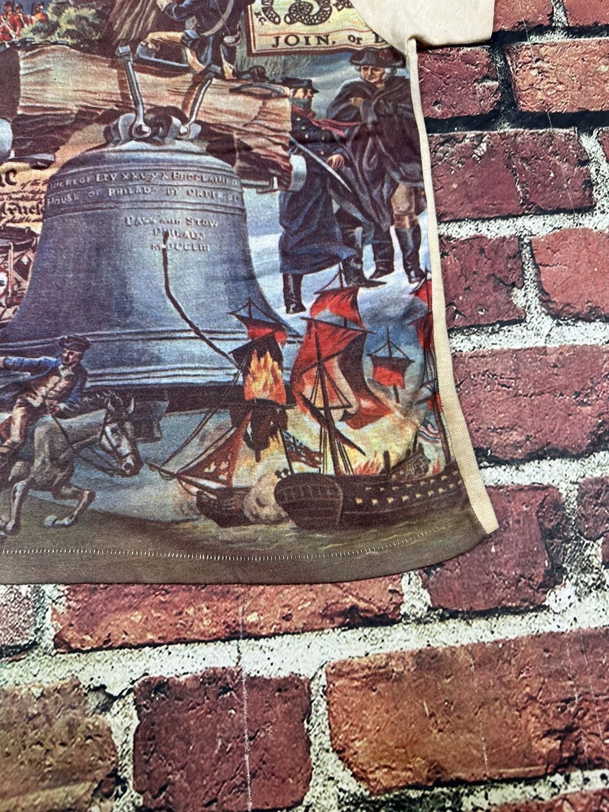 Hang Ten True Vintage Ten West American Revolution AOP T-Shirt 60s Size US M / EU 48-50 / 2 - 3 Thumbnail