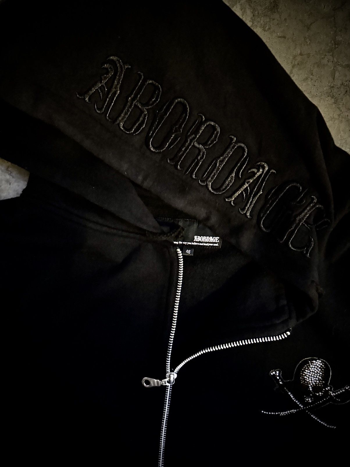 If Six Was Nine Rare Abordage Punk Short-Sleeve Hoodie Size US M / EU 48-50 / 2 - 2 Thumbnail