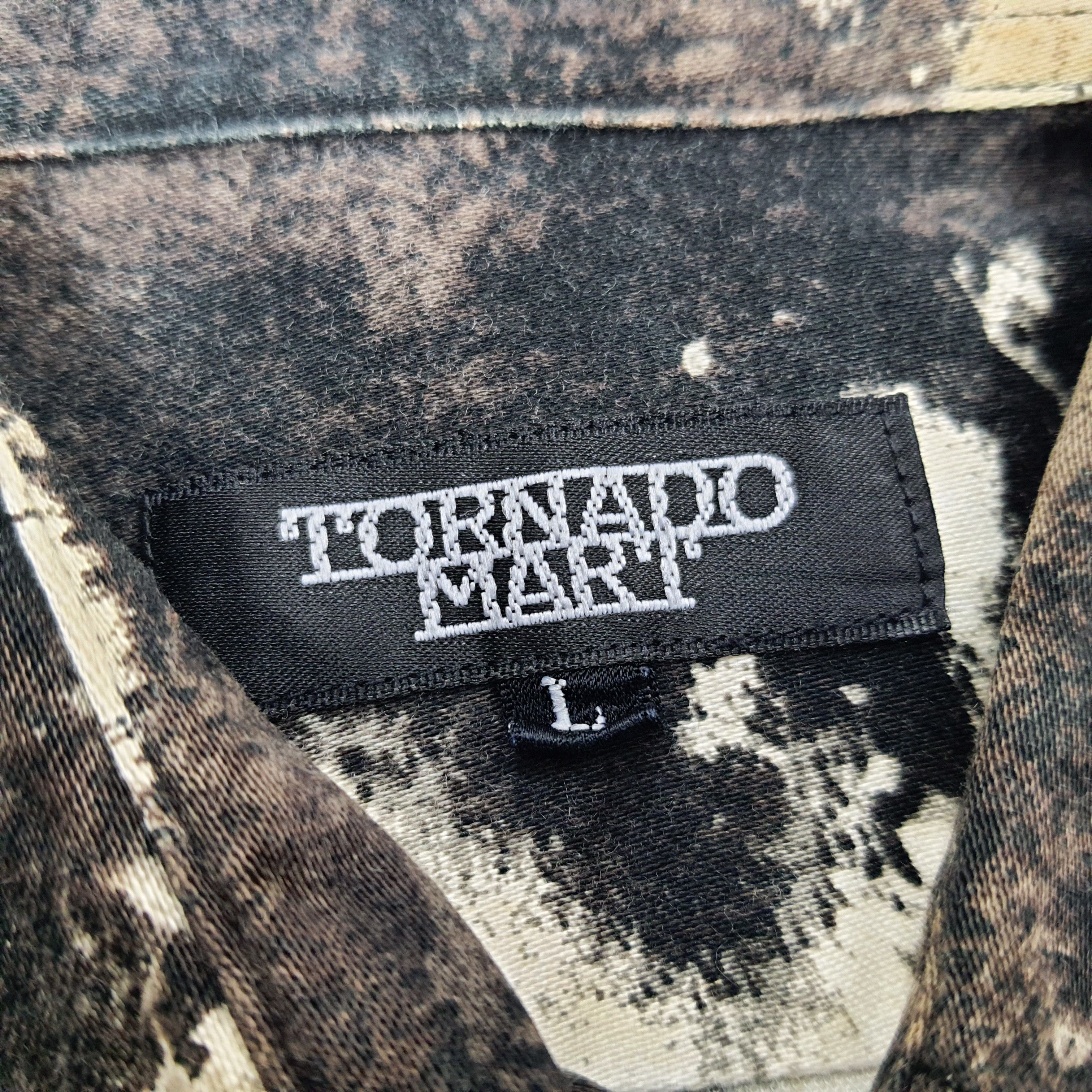 Japanese Brand × Tornado Mart × Vintage Vintage Tornado Mart Japanese Button Up Shirts Size S / US 4 / IT 40 - 4 Thumbnail