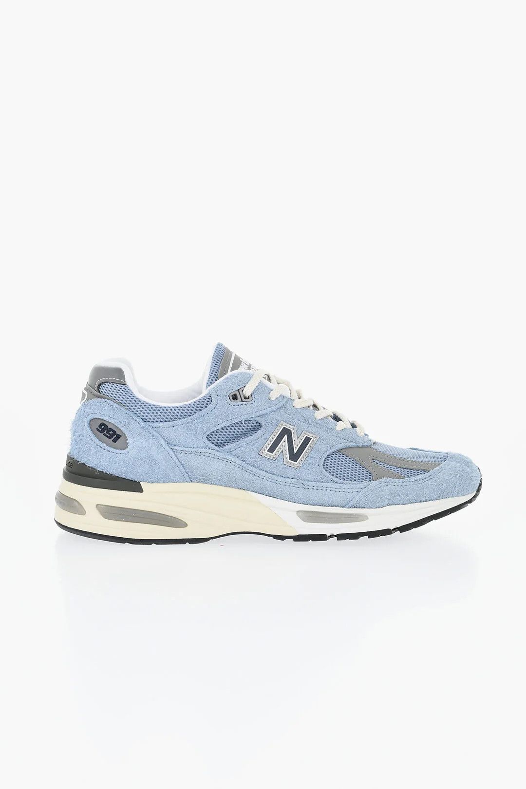 New Balance og1mm0326 Suede Low-Top Sneakers in Light Blue Size US 12 / EU 45 - 1 Thumbnail