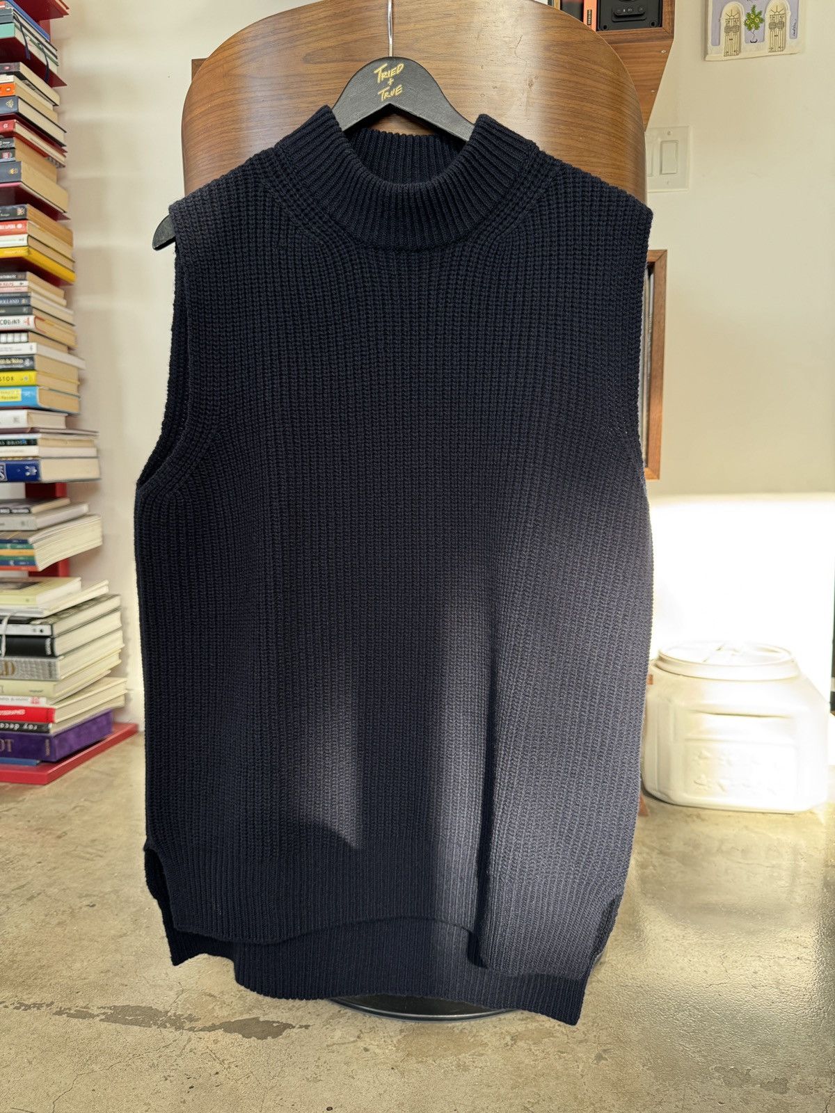 Marni 2020 Archive Navy Marni Vest Size US L / EU 52-54 / 3 - 3 Thumbnail