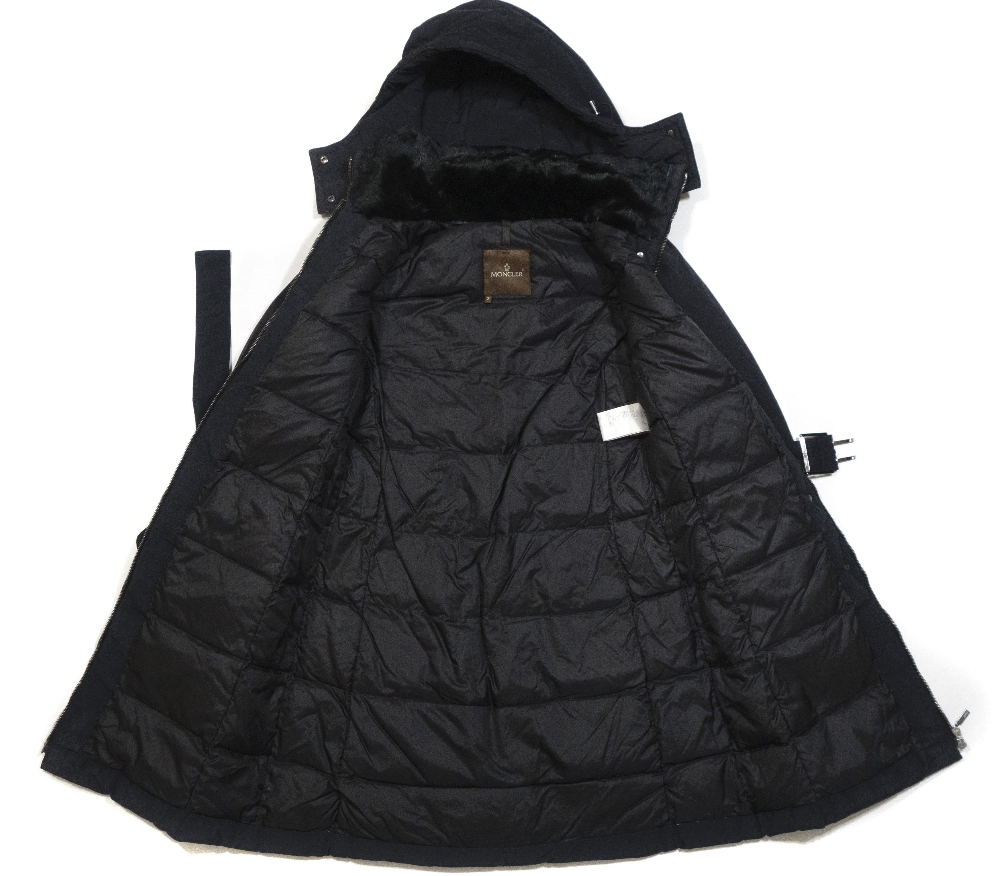 Moncler 00S Nylon Cotton Goose Down Long Jacket Vintage Size M / US 6-8 / IT 42-44 - 8 Thumbnail