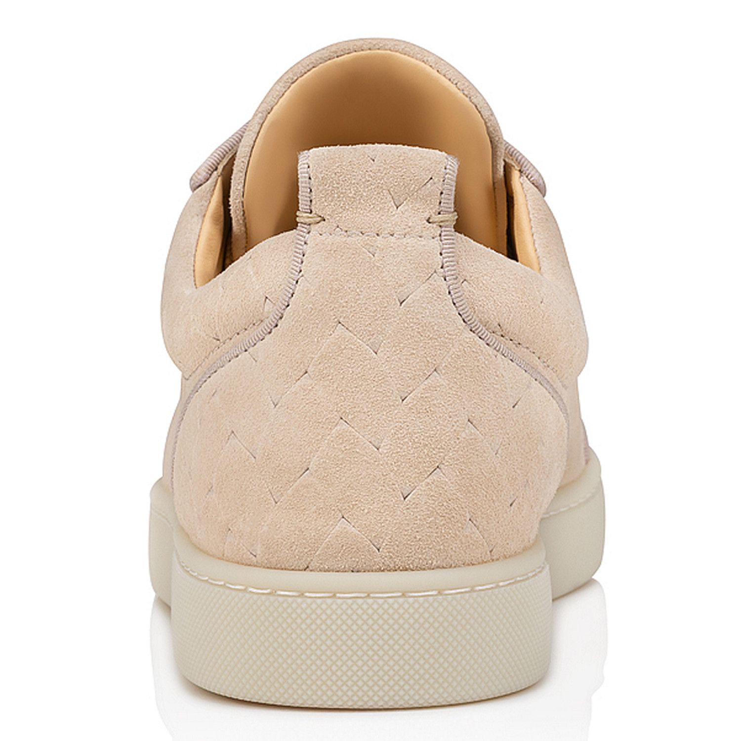 Christian Louboutin os11x0125 Orlato Flat Crosta Braids Low-Top Sneakers Beige Size US 11 / EU 44 - 2 Thumbnail