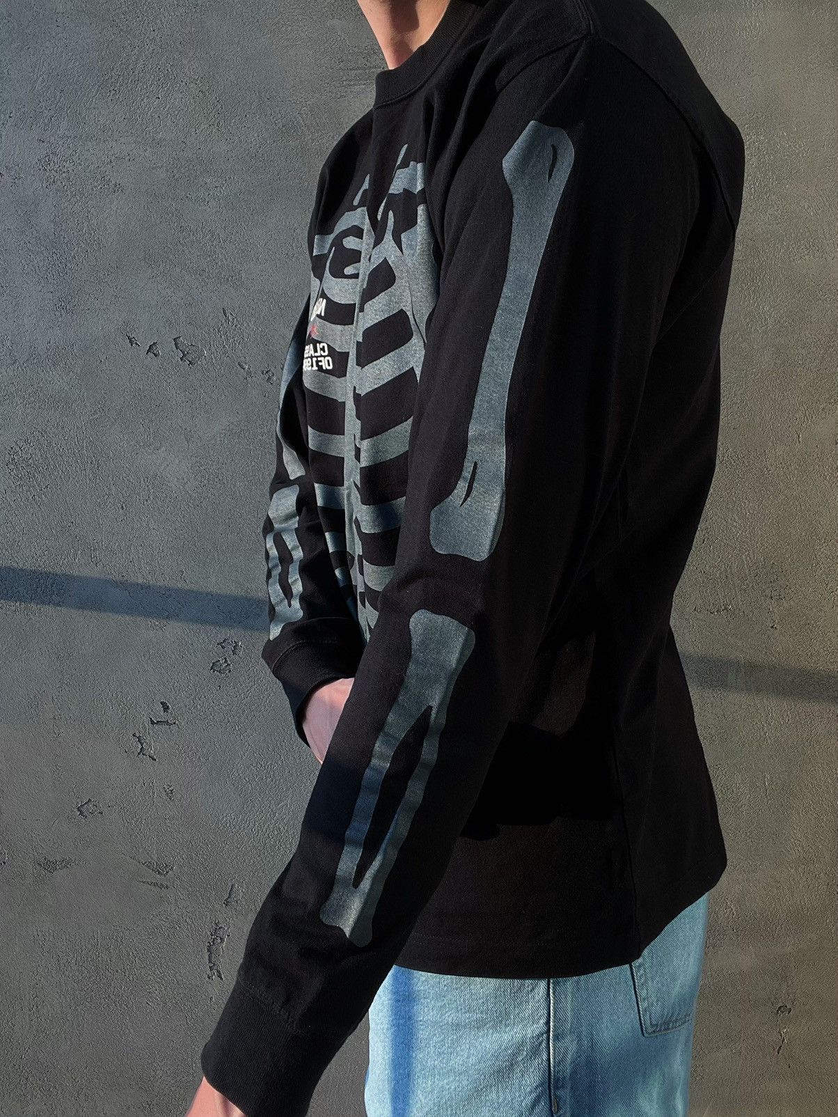 Neighborhood Neighborhood Long Sleeve Bones Tee L Size US L / EU 52-54 / 3 - 2 Thumbnail