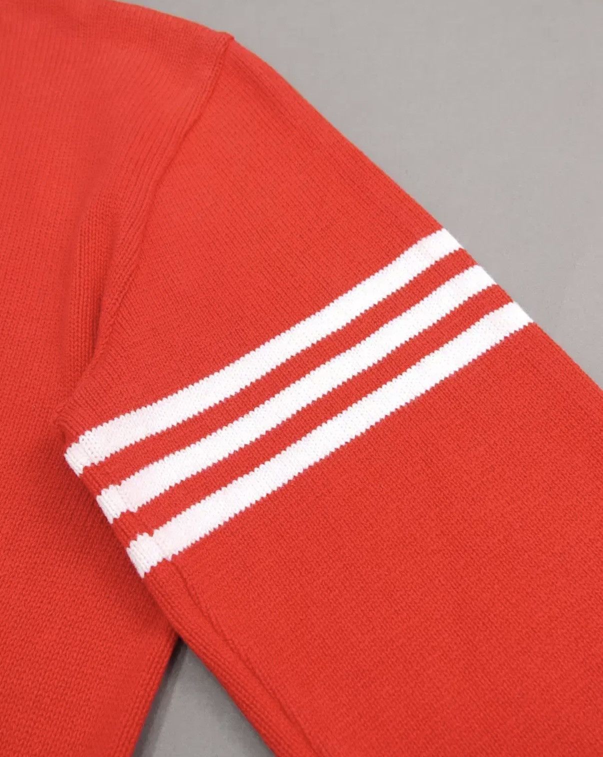 Dehen 1920 Dehen 1920 Varsity Cardigan Red Wisconsin Patch Size US XL / EU 56 / 4 - 7 Thumbnail