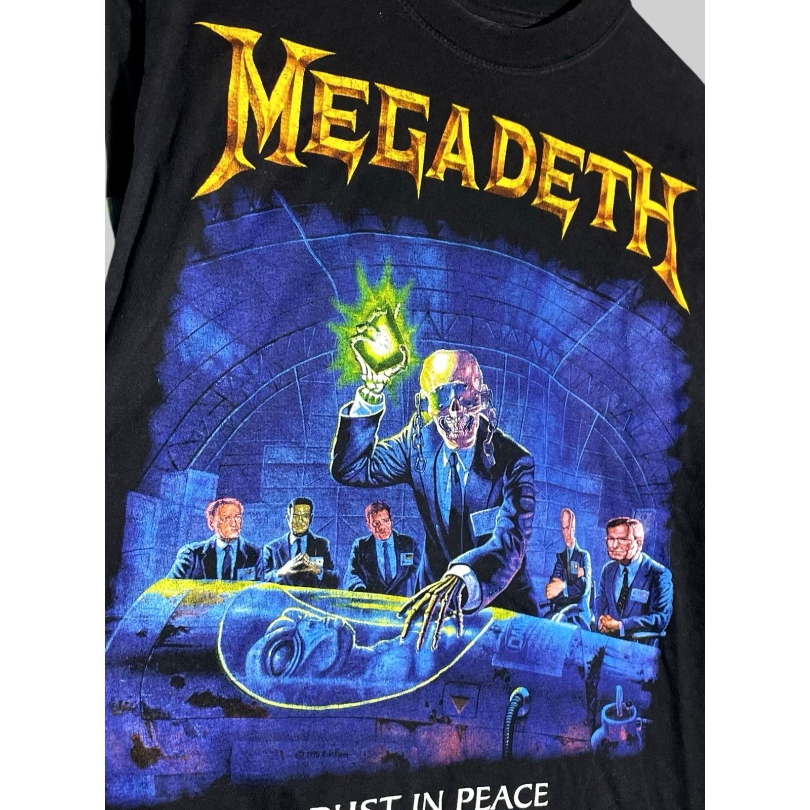 Rusty Megadeth Rust In Peace Men’s Long sleeve Size US M / EU 48-50 / 2 - 6 Thumbnail