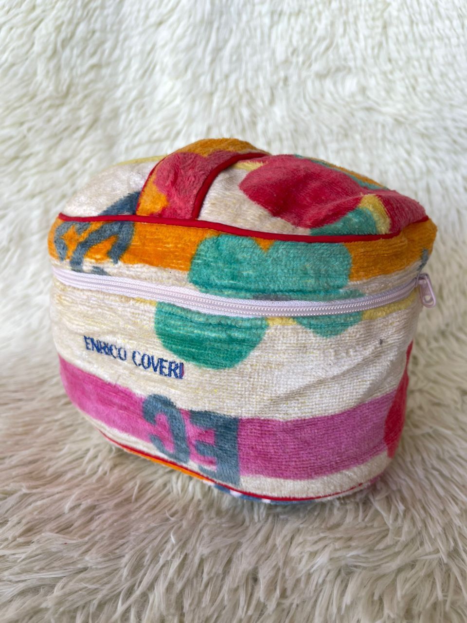Designer × Enrico Coveri × Vintage Enrico Coveri Cosmetic Pouch Bag Size ONE SIZE - 1 Thumbnail