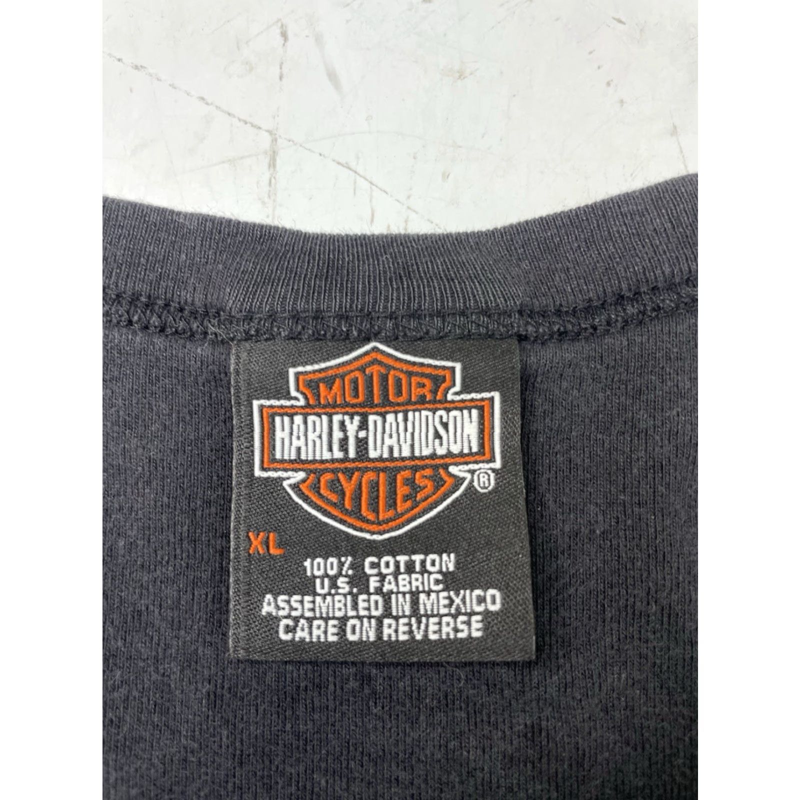 Harley Davidson VINTAGE Harley-Davidson Shirt Women XL Black Rhinestone Short Sleeve T-Shirt Size XL Size XL / US 12-14 / IT 48-50 - 3 Thumbnail