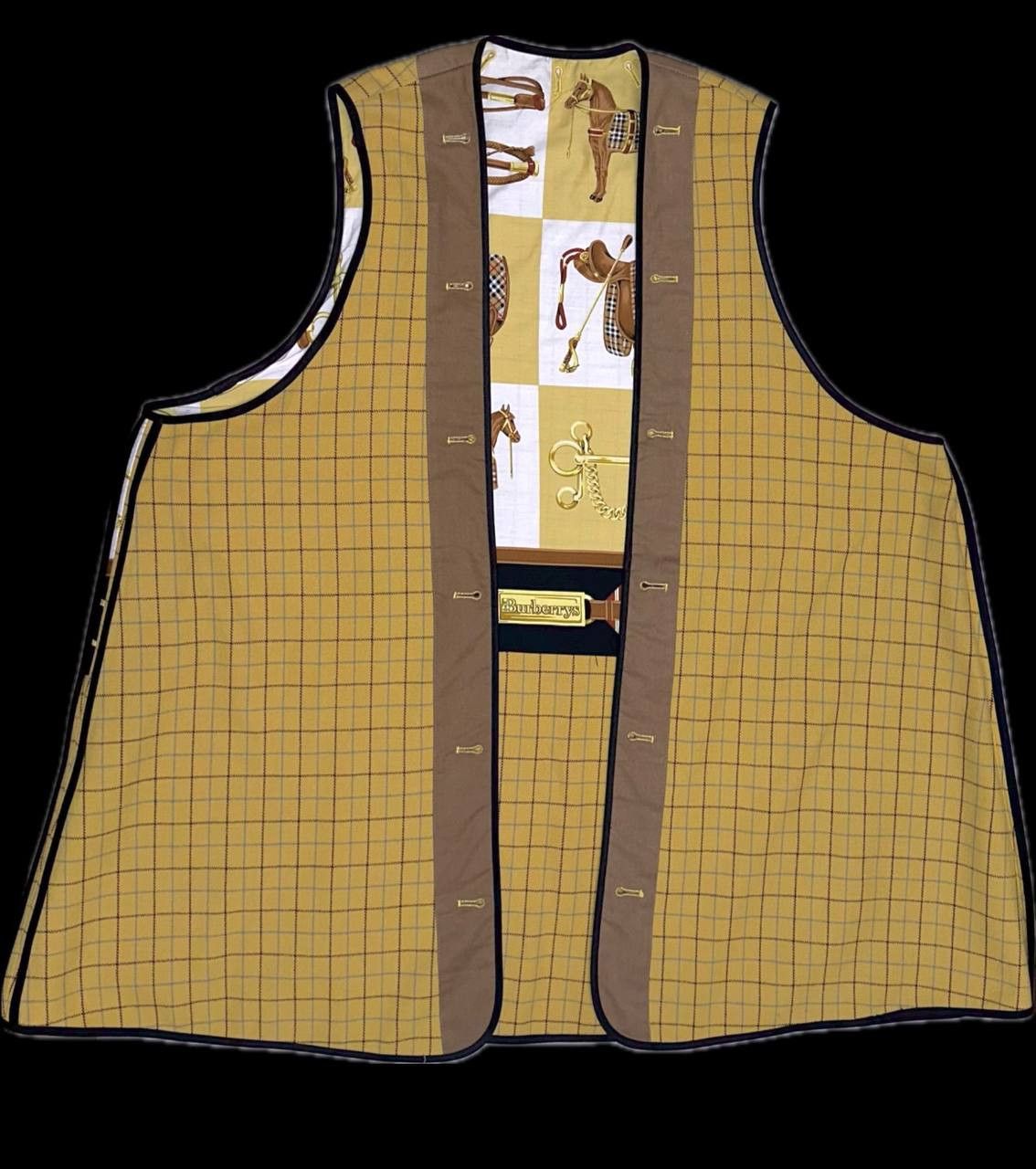 Burberry × Vintage RARE Burberrys vintage Warm wool Pile LiningLiner Vest Gilet Size XL / US 12-14 / IT 48-50 - 2 Thumbnail