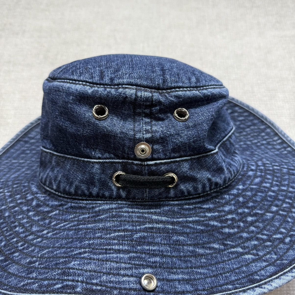 Chrome Hearts Chrome Hearts Bucket Denim Hat with Silver Buttons Size ONE SIZE - 6 Thumbnail
