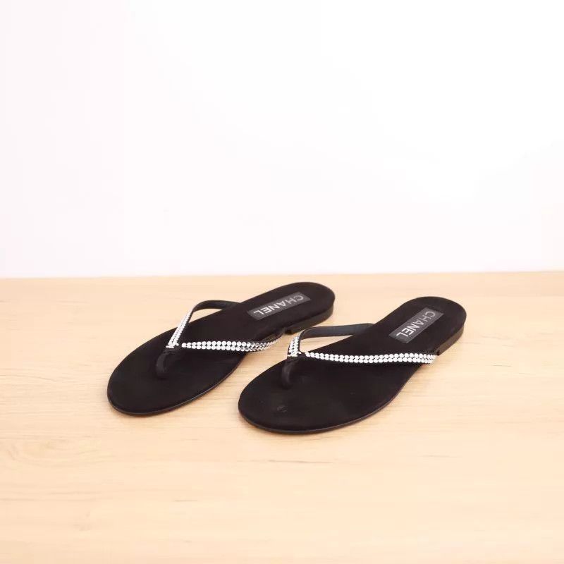 Chanel Chanel Women's Slides Size 38 Size US 7.5 / IT 37.5 - 1 Thumbnail