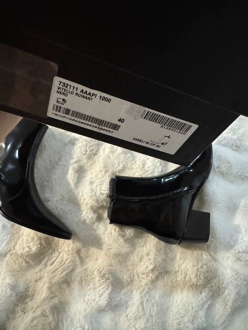 Saint Laurent Paris Saint Laurent Paris Glossy leather boots Size US 10 / IT 40 - 9 Thumbnail