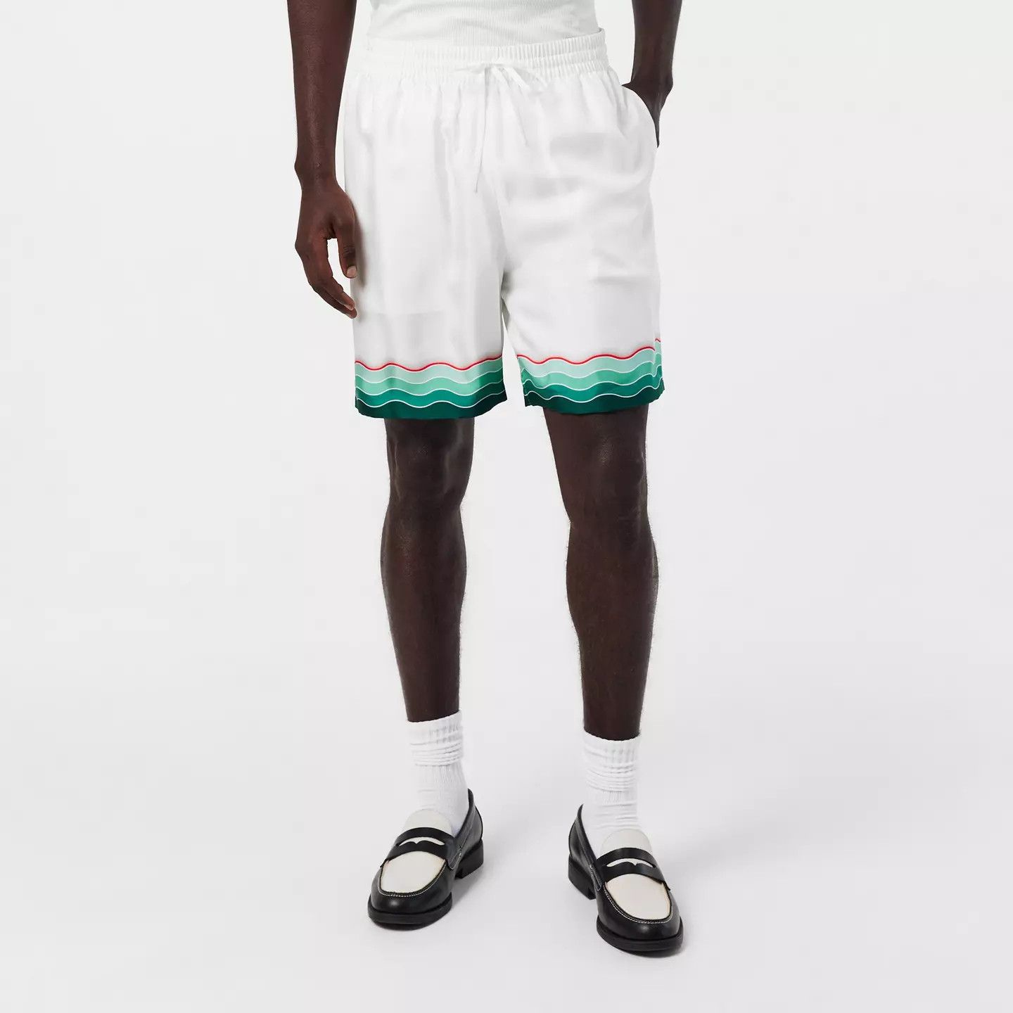 Casablanca o1g2r1mq0426 Mount Woven Tracksuit Shorts in Multicolor Size US 36 / EU 52 - 3 Thumbnail