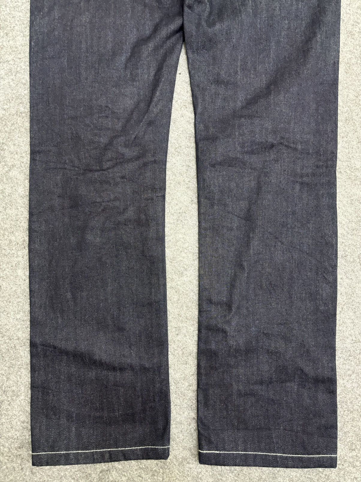 Japanese Brand 💥 Japan Style💥Eta Doro Midas Rare Design Slim Denim F511 Size US 31 - 12 Thumbnail