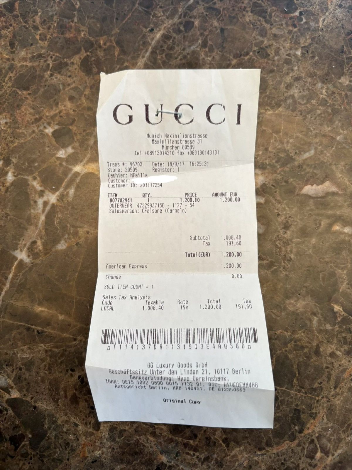 Gucci Gucci Rain Jacket with Snake and Space Motifs Size US L / EU 52-54 / 3 - 8 Thumbnail