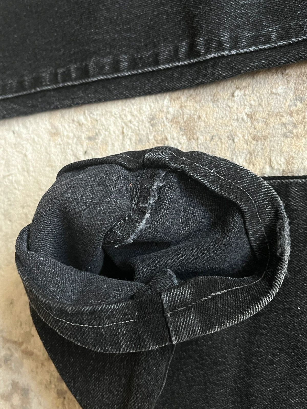 Levi's Levi’s 805 Vintage 1996 Sz W 27 L 34 Black Denim Jeans Size 27" / US 4 / IT 40 - 3 Thumbnail